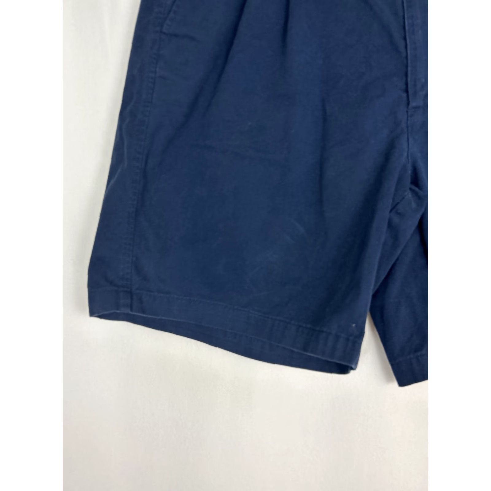 Nike Nike Navy Blue Mens 40x9 Chino Shorts Golf 100% Cotton Lightweight Pockets Size US 40 / EU 56 - 2 Thumbnail