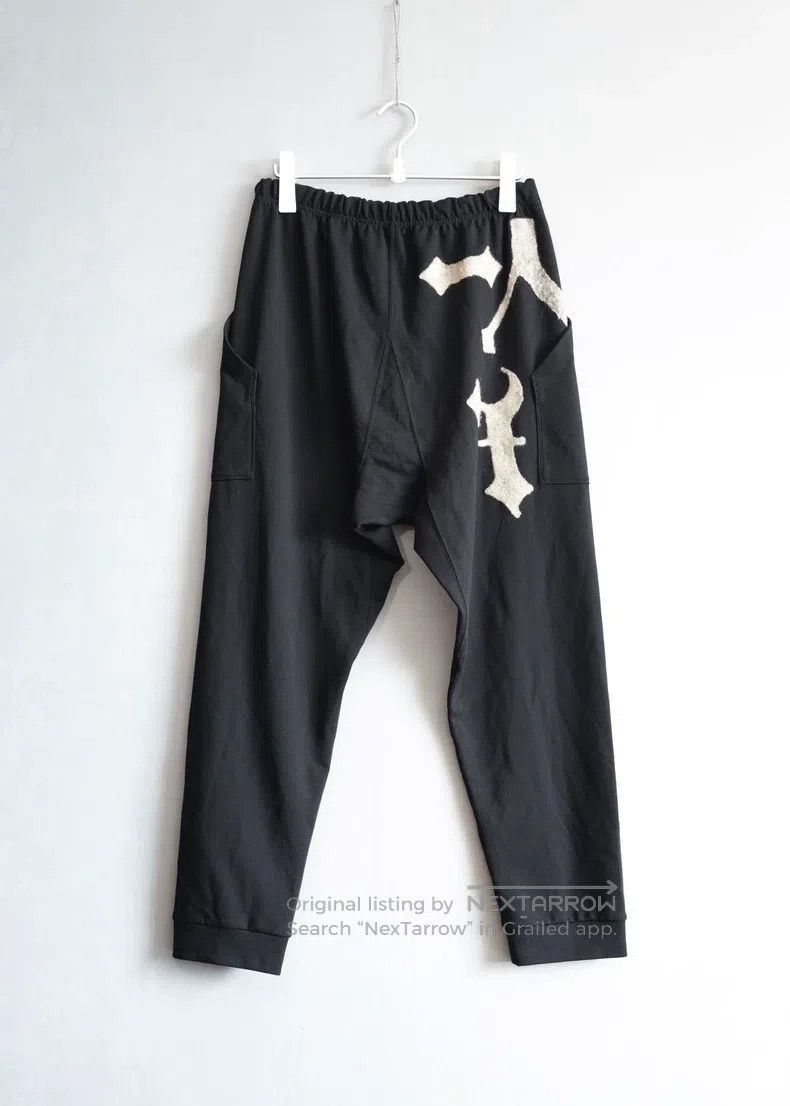 Yohji Yamamoto Yohji Yamamoto size 3 09 SS Blend Goth Cross Pants Size US 30 / EU 46 - 1 Thumbnail