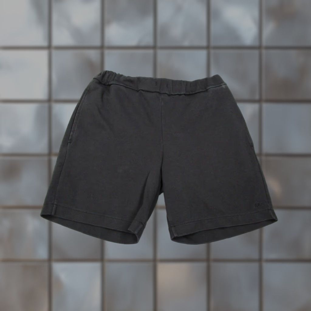A.P.C. VINTAGE A.P.C. Shorts Mens Large Black Lounge Sweat Casual Cotton French Paris Logo Casual Travel Size US 33 - 1 Thumbnail