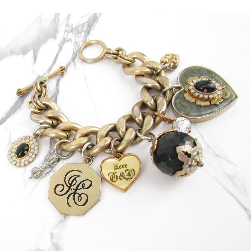 Juicy Couture Juicy Couture Rare Multi Charm Bracelet Size ONE SIZE - 9 Thumbnail