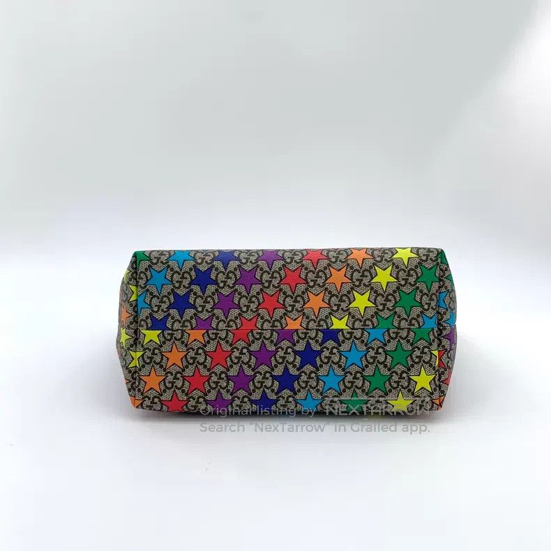 Gucci Gucci Colour-blocked five-pointed star logo jacquard full- Size ONE SIZE - 3 Thumbnail