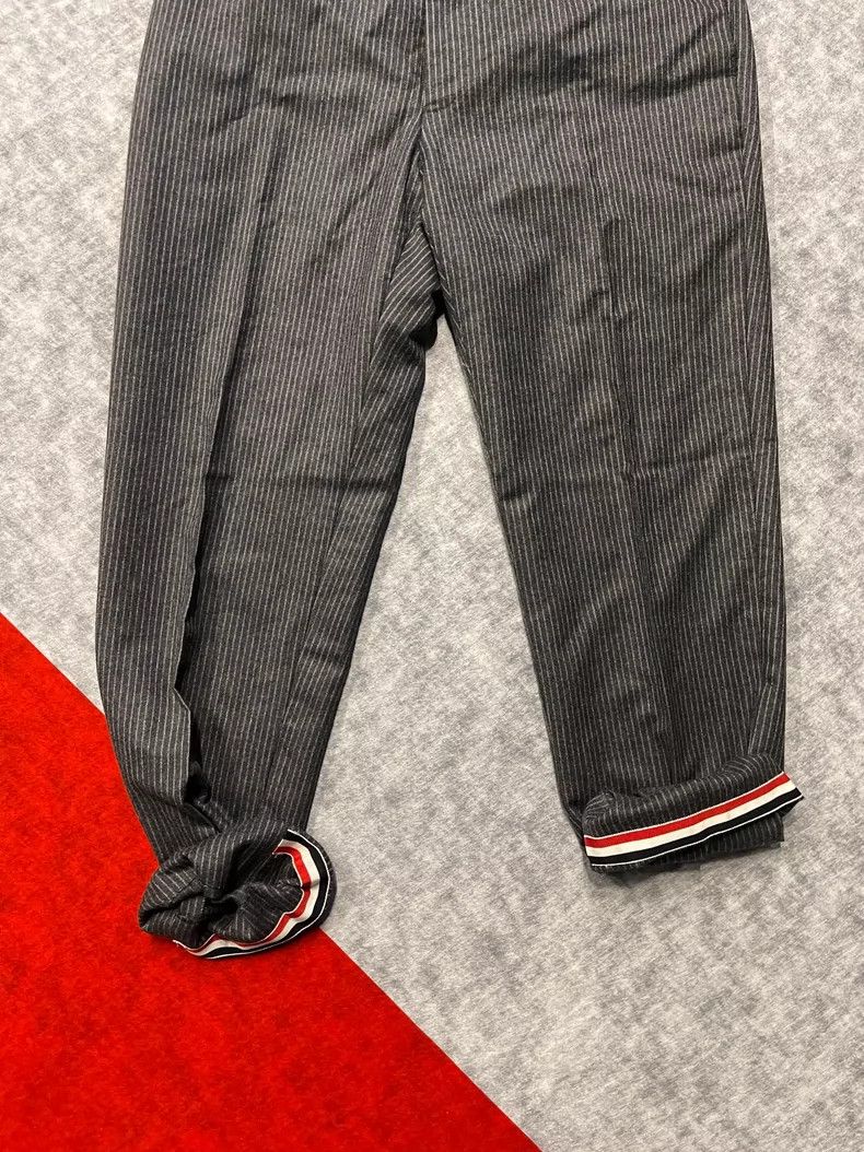 Thom Browne Thom Browne size2 Mid-waist trousers Size 38R - 2 Thumbnail