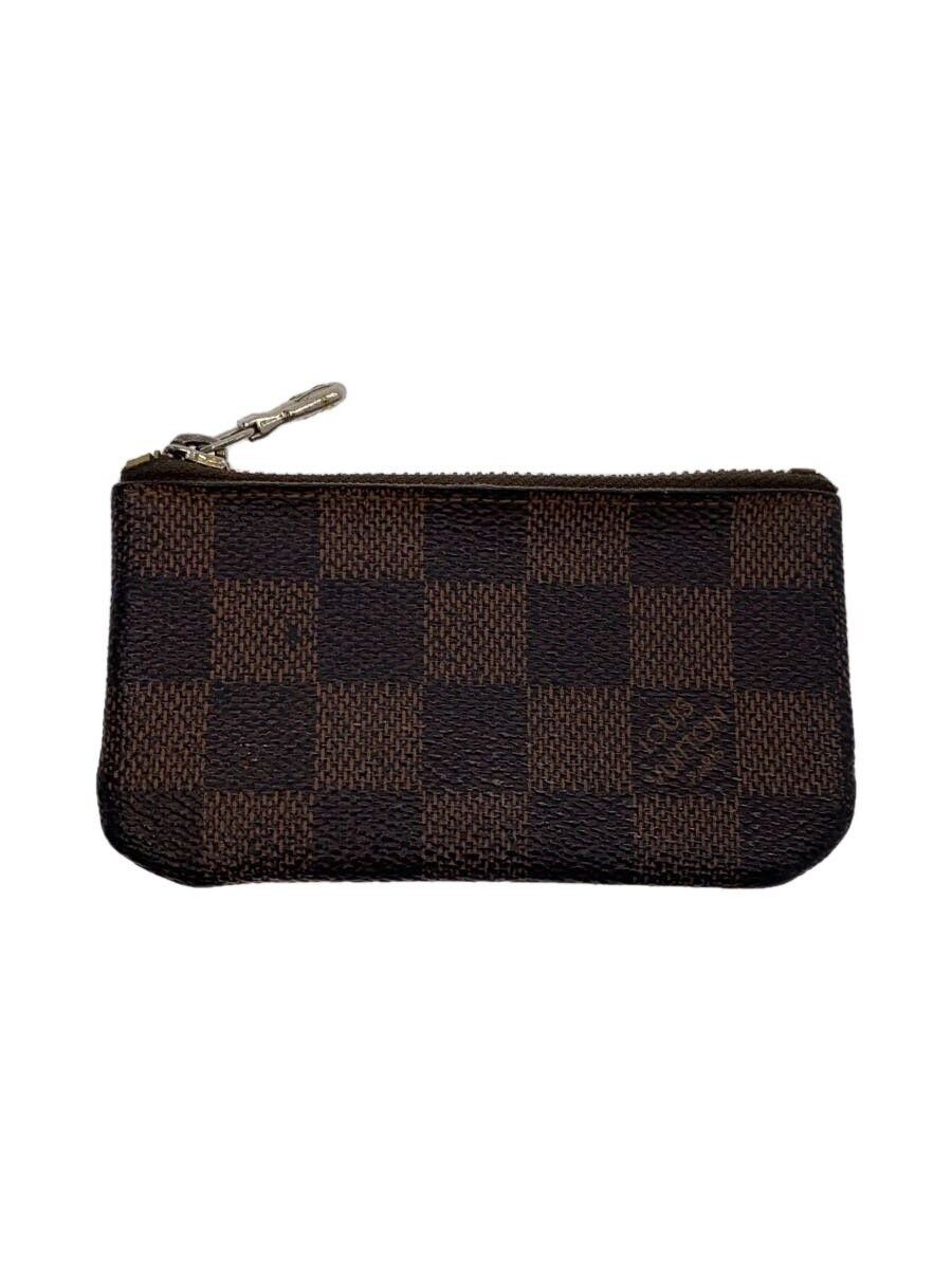 Louis Vuitton Louis Vuitton Damier Ebene Pochette Cle Brown Size ONE SIZE - 1 Thumbnail