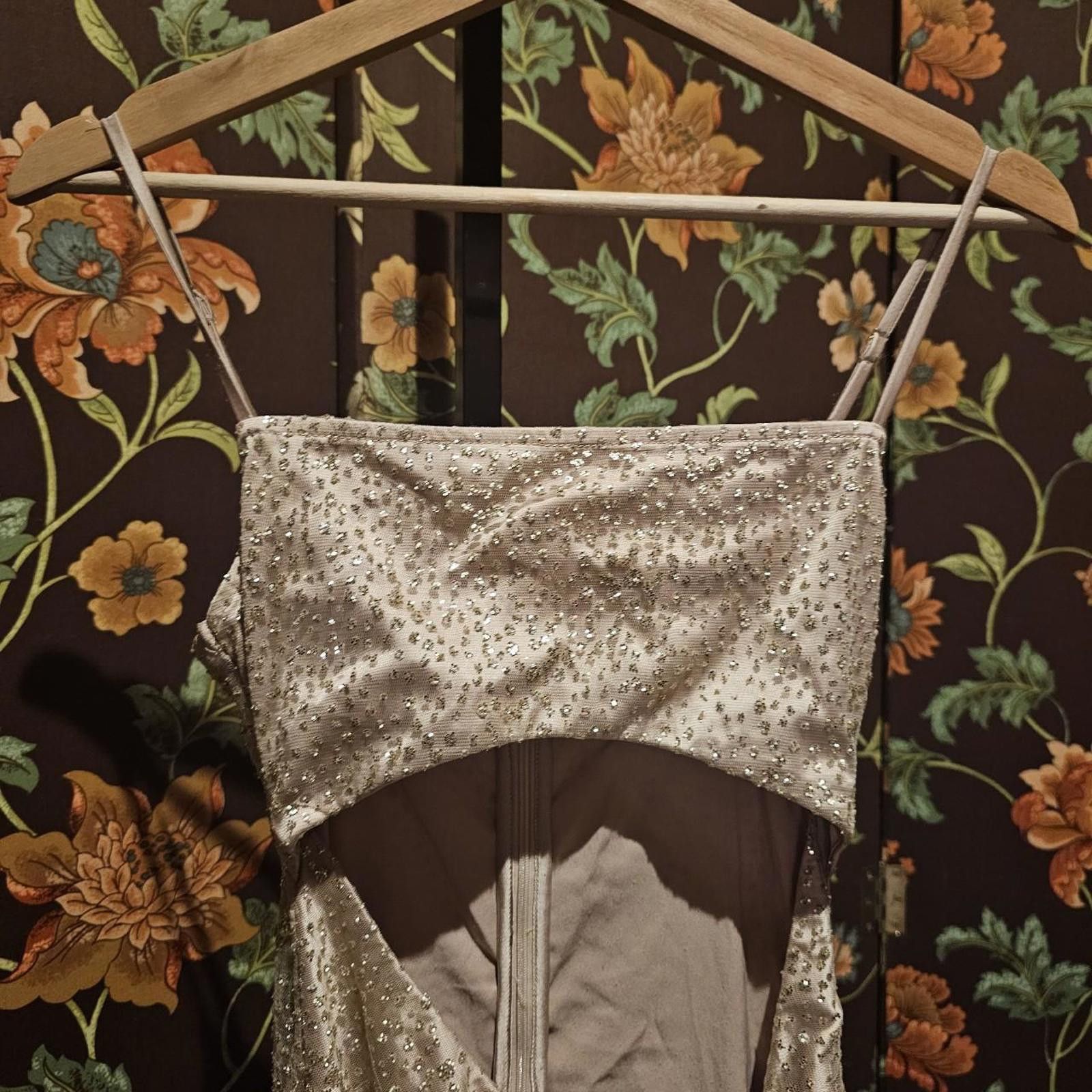 Designer Beginning Boutique Women's Gold Formal Dress Size XS / US 0-2 / IT 36-38 - 2 Thumbnail