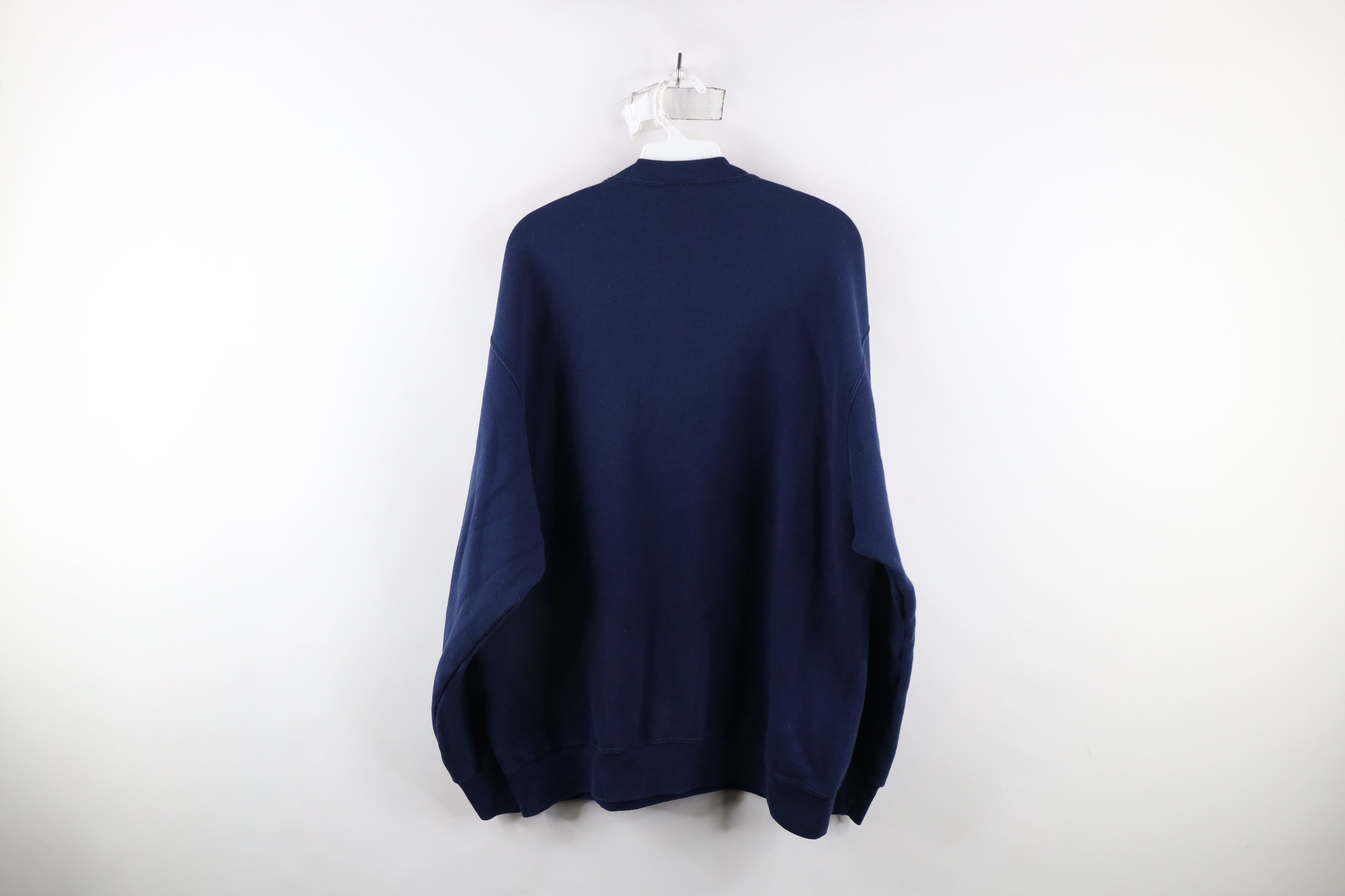 Vintage Vintage 90s Streetwear Out Penguins Crewneck Sweatshirt Blue Size US XL / EU 56 / 4 - 6 Thumbnail