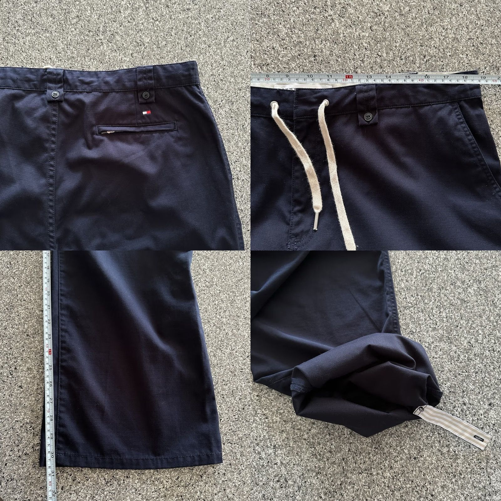 Tommy Hilfiger Tommy Hilfiger Pants Womens 16 Chino Straight 30in inseam Blue 32in Waist Vintage Y2K Buttoned Cuff Size 24" / US 00 / IT 34 - 8 Thumbnail