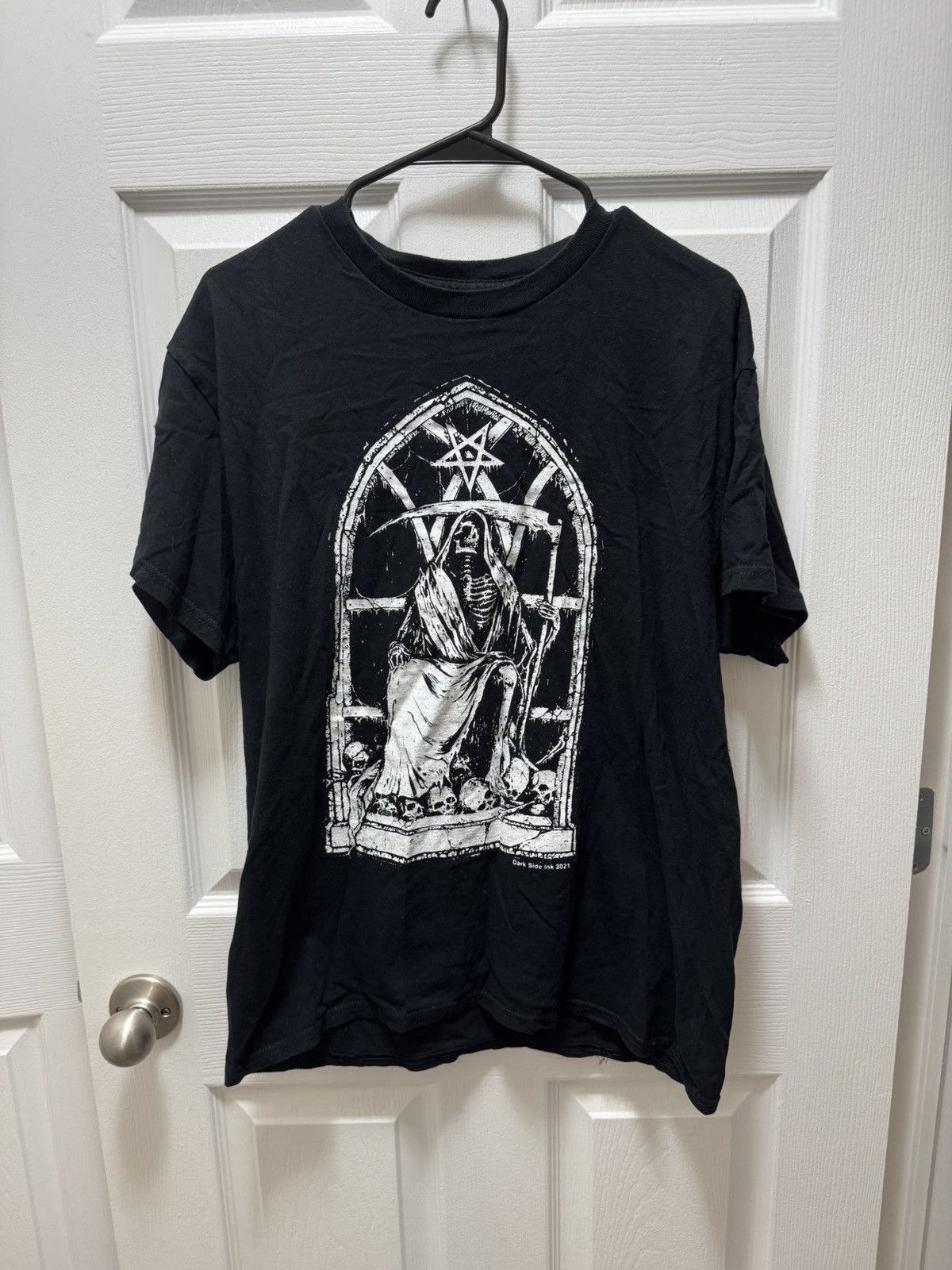 Other Darkside Ink 2021 Reaper Pentagram Window Avant Garde Size US S / EU 44-46 / 1 - 1 Thumbnail