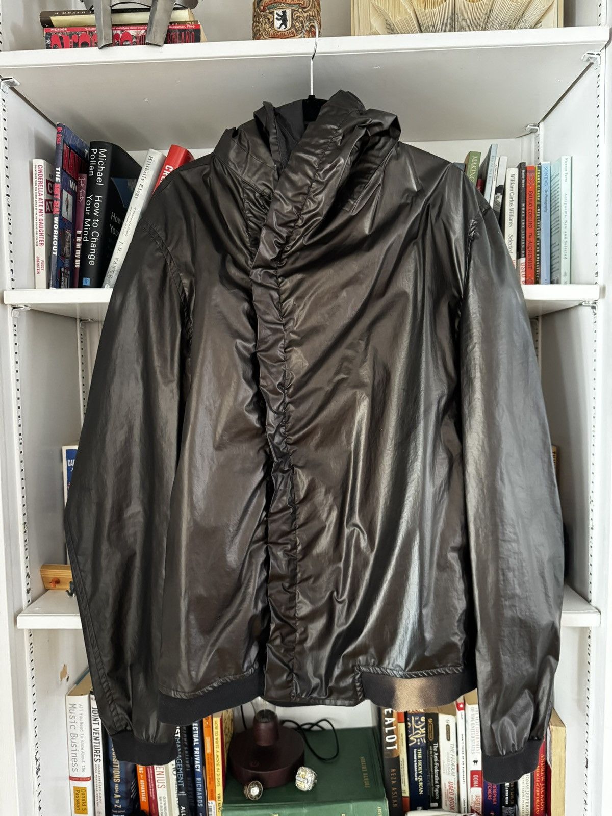 Stephan Schneider Stephan Schneider Polyurethane Hooded Bomber Size US L / EU 52-54 / 3 - 2 Thumbnail