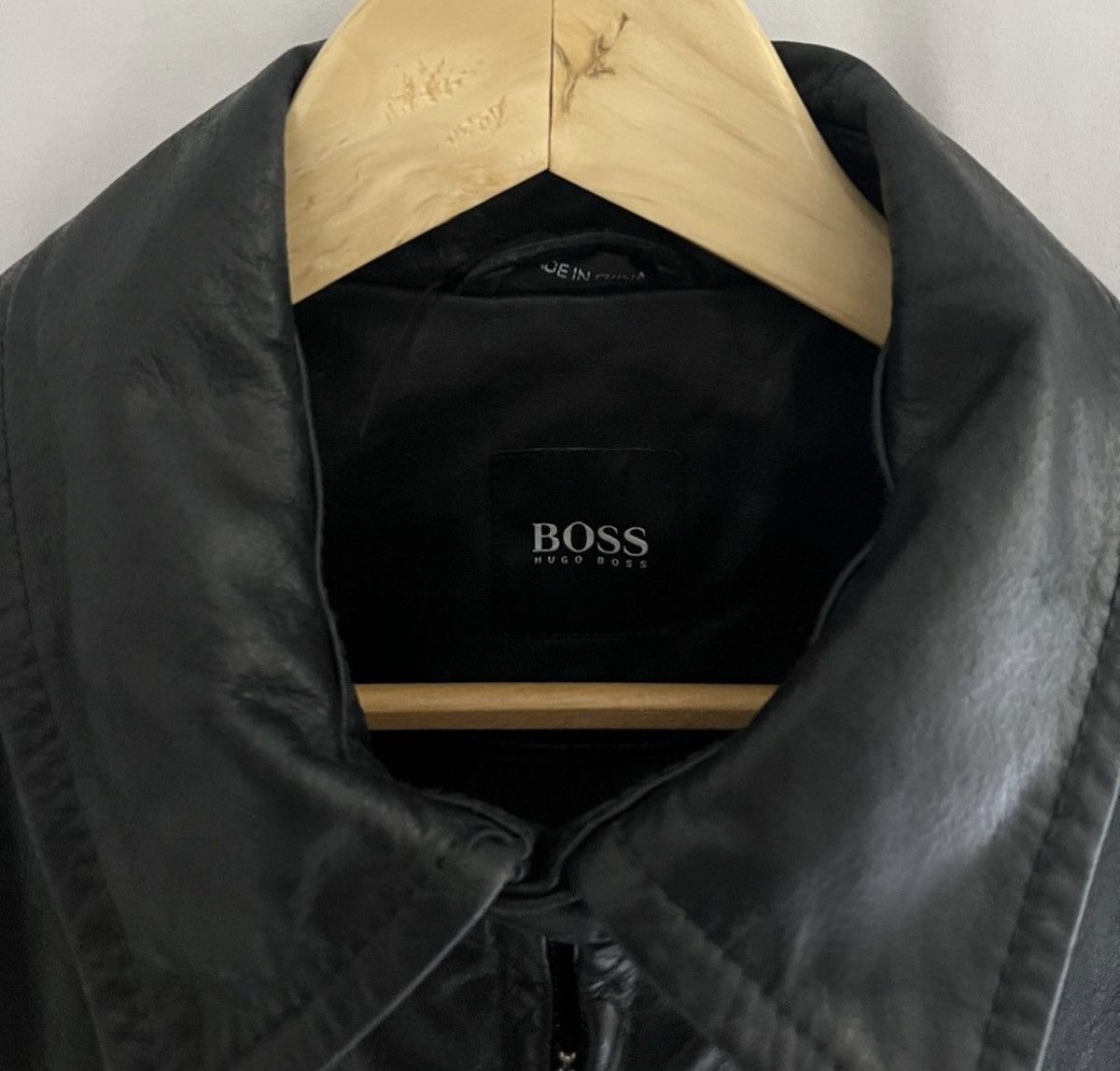 Hugo Boss Hugo Boss Leather Jacket Size US M / EU 48-50 / 2 - 11 Thumbnail