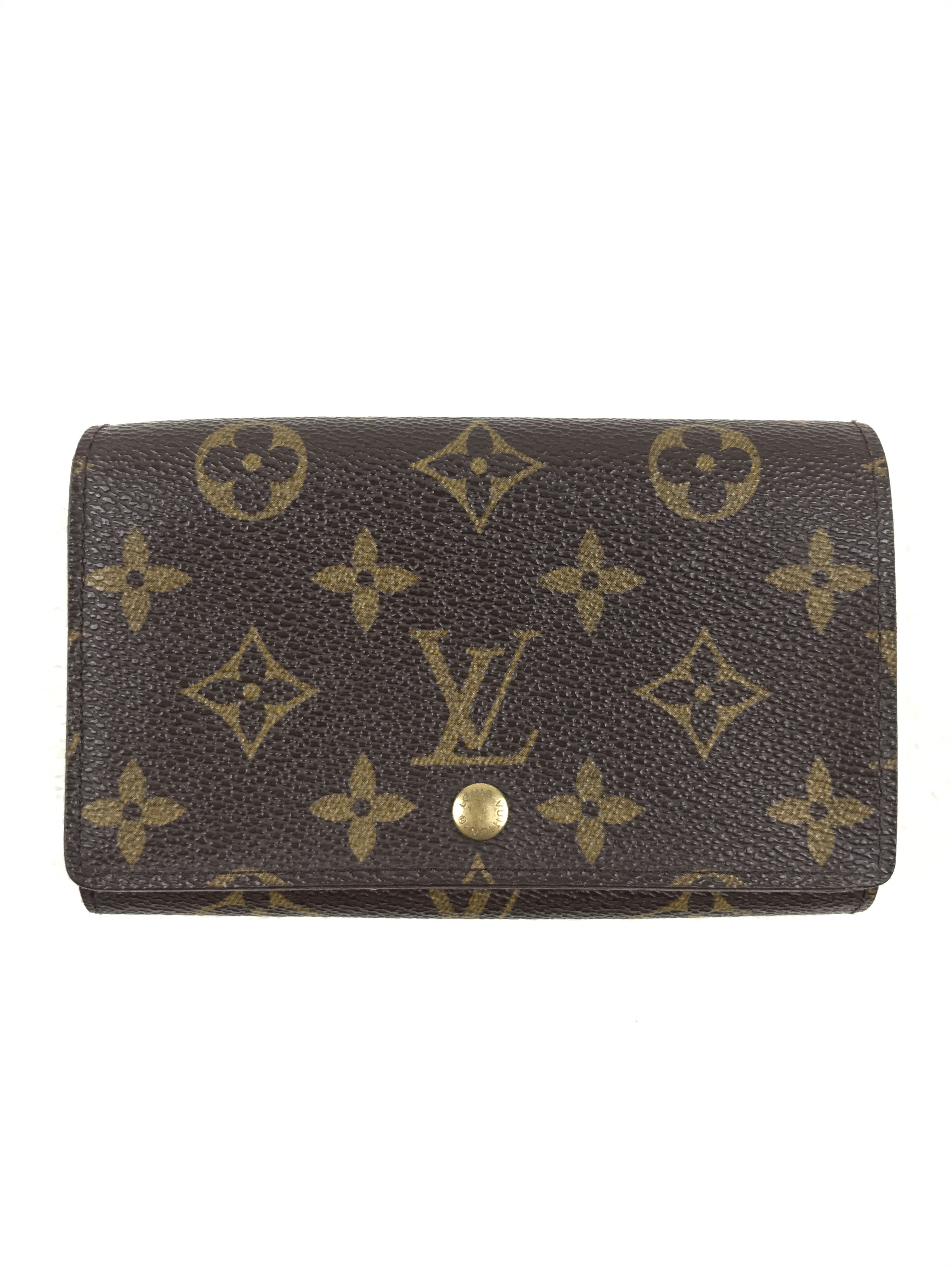 Vintage Louis Vuitton Monogram Porte Monnaie Billets Tresor