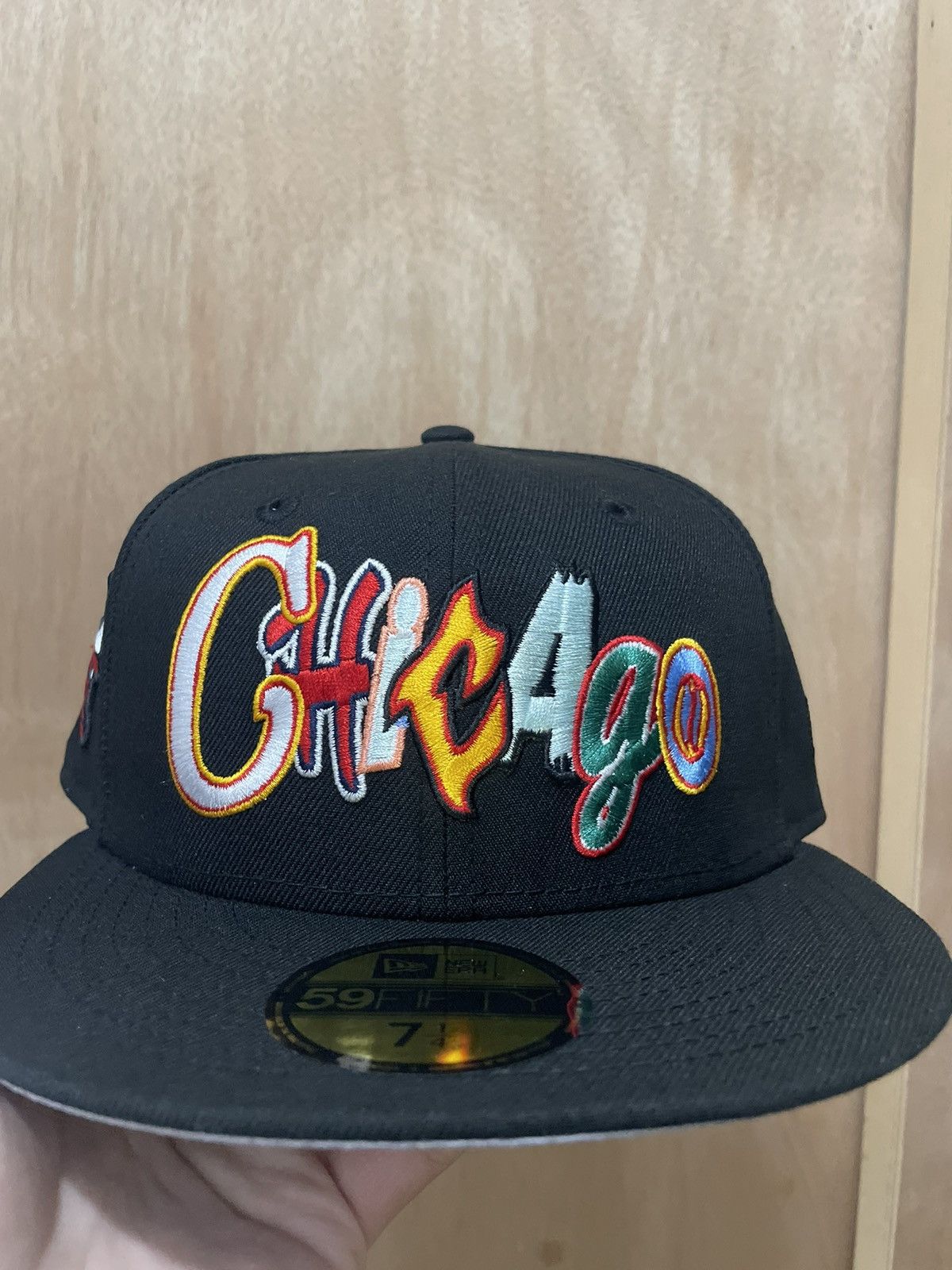 MyFitteds Myfitteds Chicago bulls graffiti size 7 1/4 new era Size ONE SIZE - 2 Thumbnail
