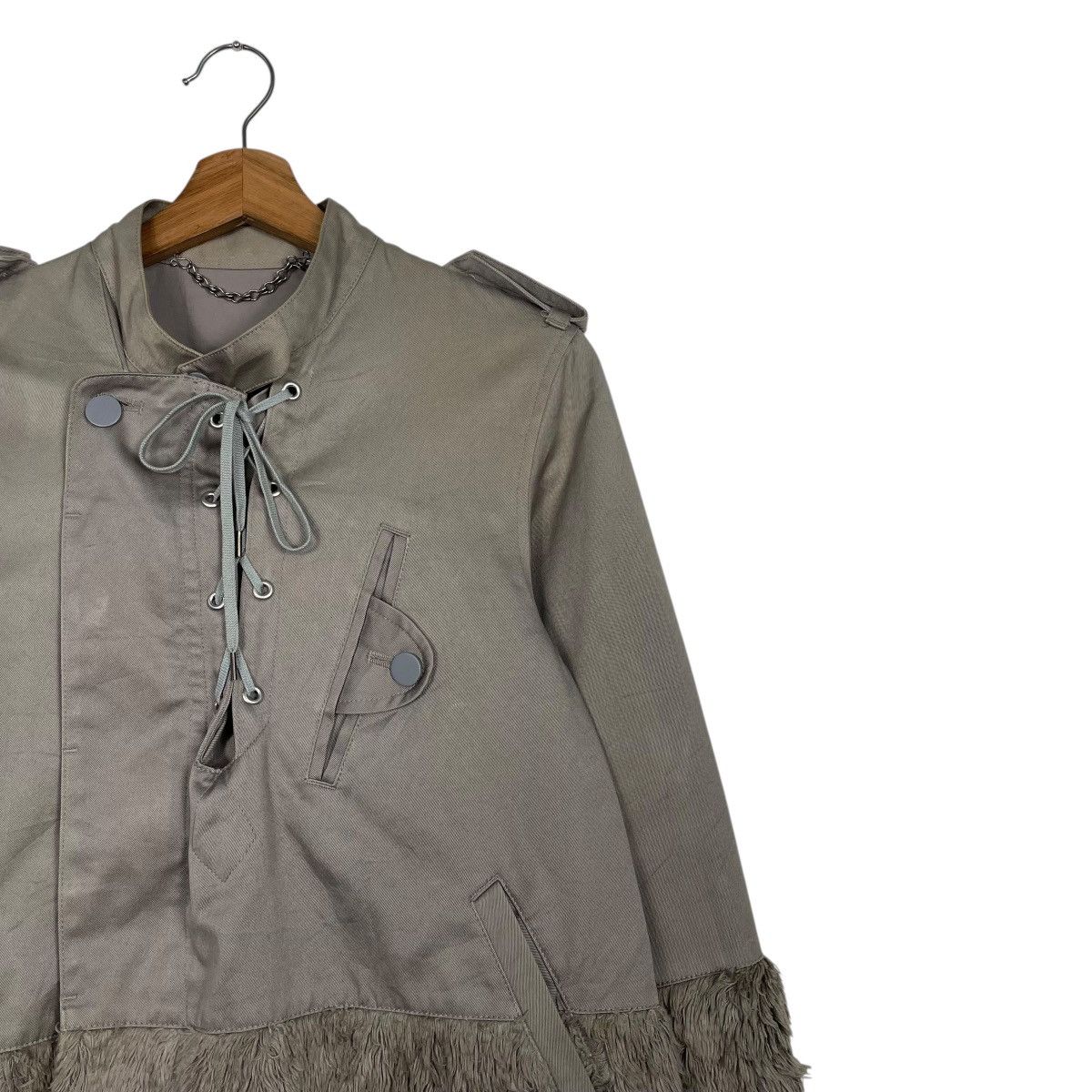 Maison MIHARA YASUHIRO Mihara Yasuhiro Fur Mix Rider Jacket Size M / US 6-8 / IT 42-44 - 5 Thumbnail