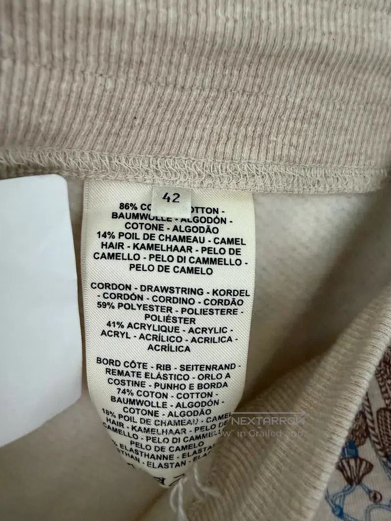 Hermes Hermes Women's Spring and Autumn Drawstring Casual Pants Size US 26 / EU 42 - 8 Thumbnail