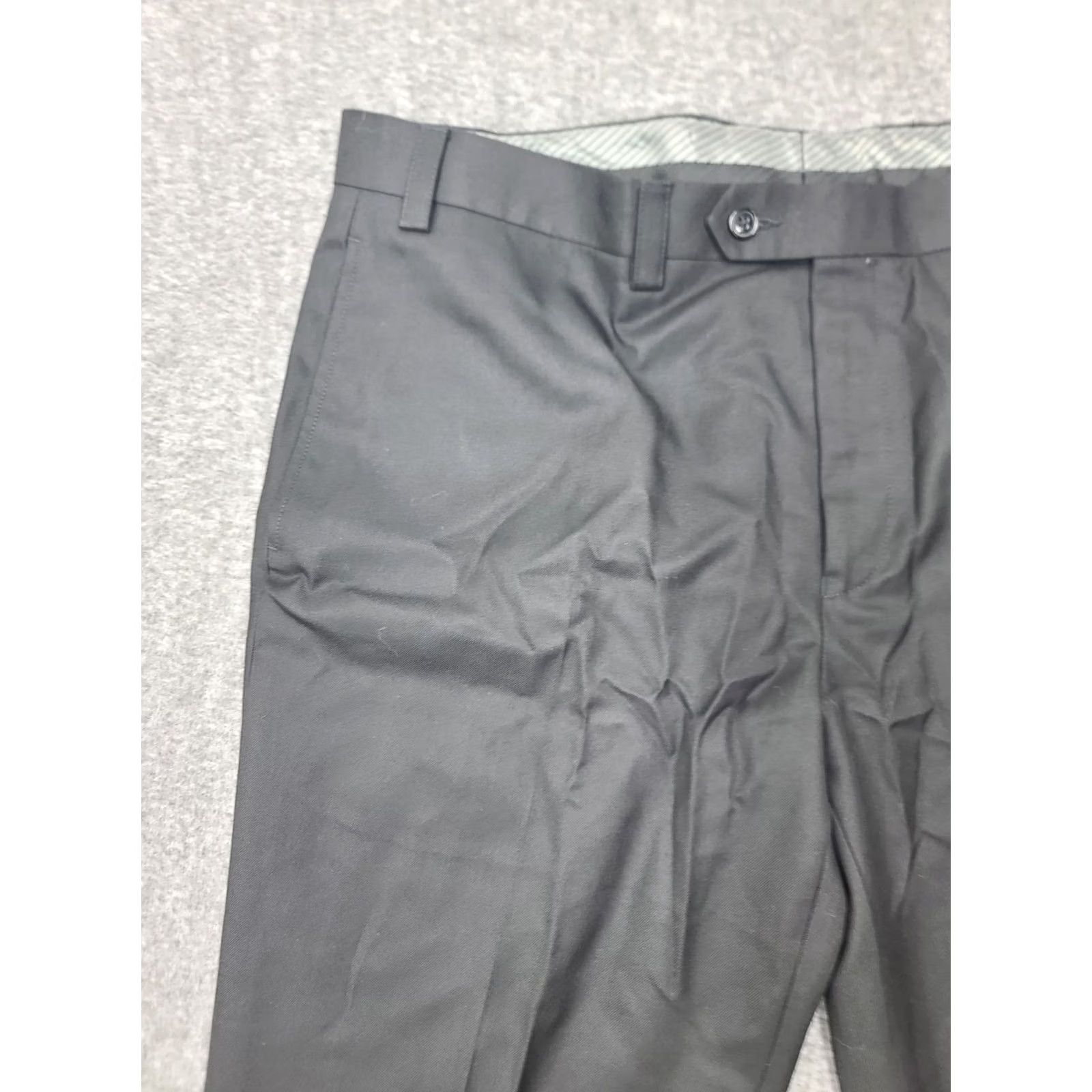 Ralph Lauren Lauren Ralph Lauren Dress Pants Mens 40x30 Black Flat Front Classic Fit Washable Dress Pants Mens Black 40x30 Modern Office Business Vintage: No Size US 40 / EU 56 - 6 Thumbnail