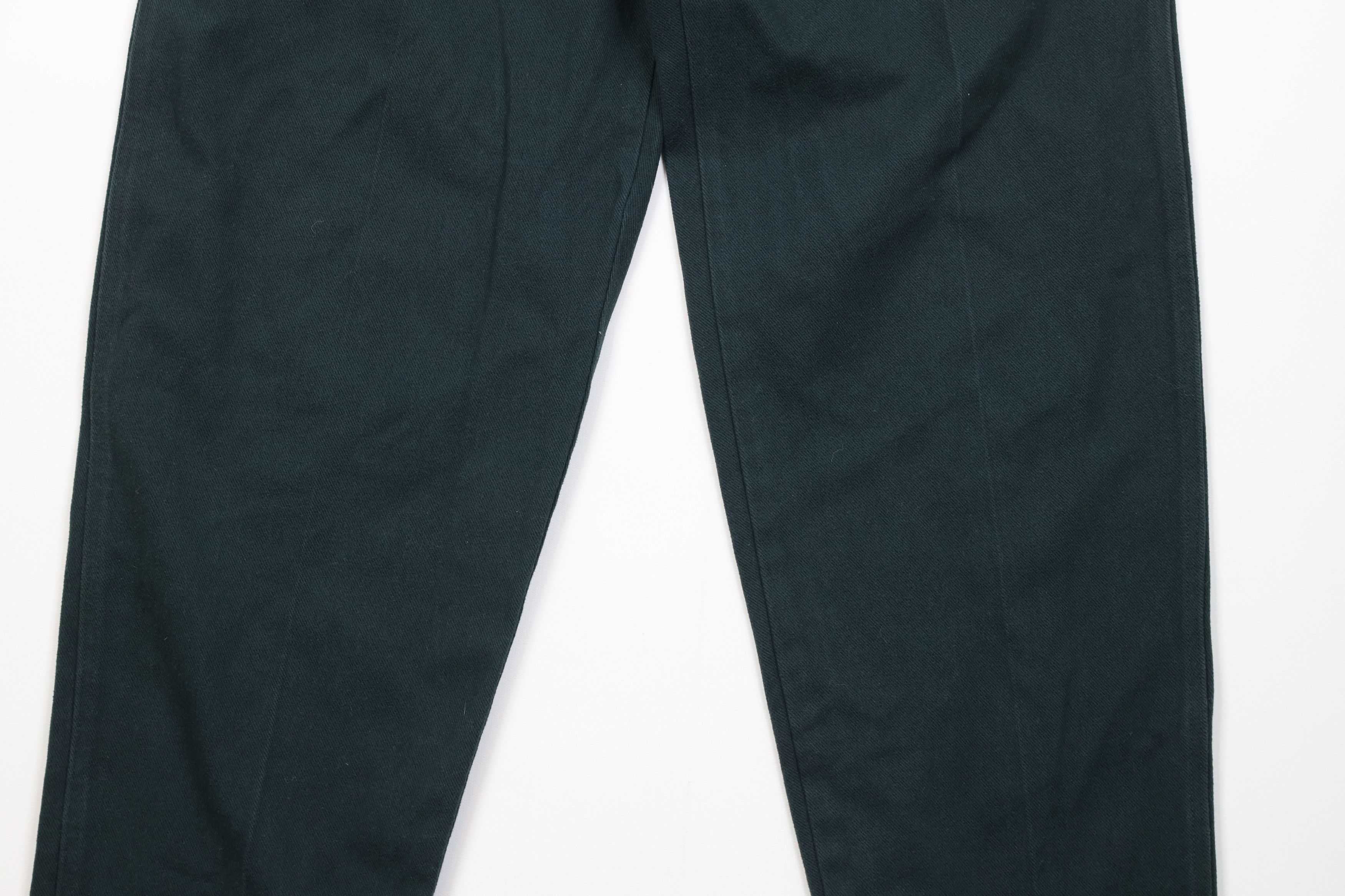 Vintage Vintage 90s Cross Colours Fit Flip Cuff Denim Jeans Green Size US 30 / EU 46 - 4 Thumbnail