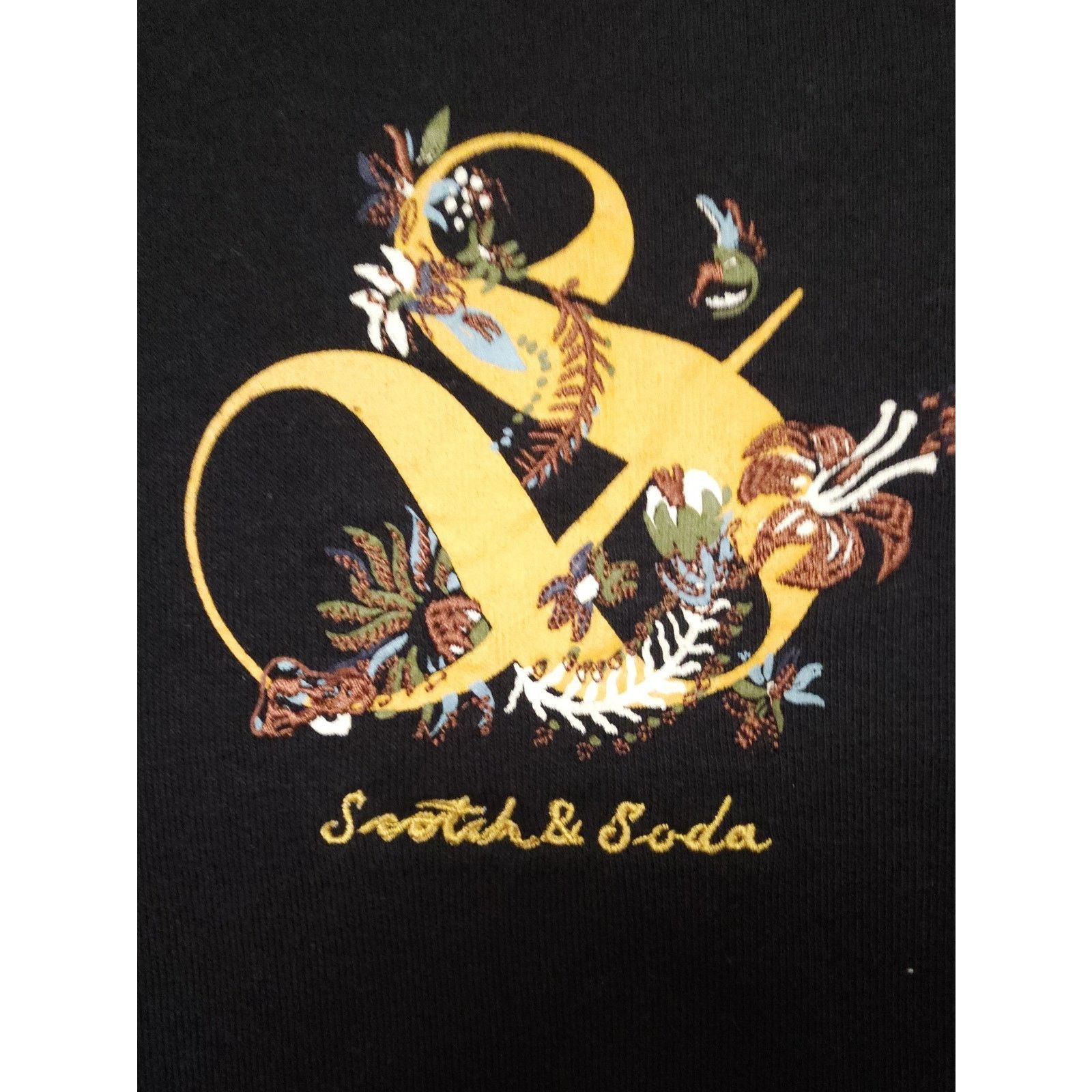 Scotch & Soda Scotch & Soda Hoodie Embroidered Floral Fleece Relaxed S Size US S / EU 44-46 / 1 - 4 Thumbnail
