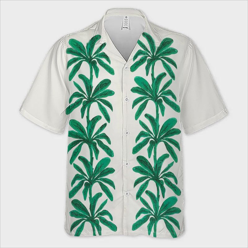 The Unbranded Brand Jean printed cotton bowling shirt Size US M / EU 48-50 / 2 - 2 Thumbnail