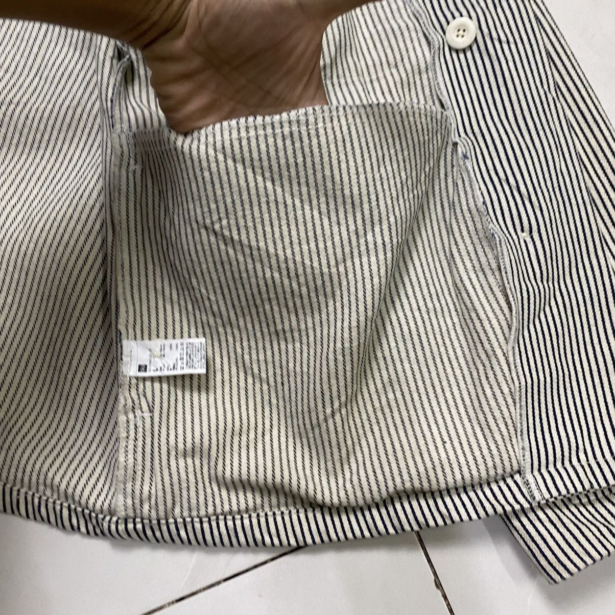 Garment Reproduction of Workers Honest Deli by Studio Seven X GU hickori denim chore jacket Size US L / EU 52-54 / 3 - 15 Thumbnail