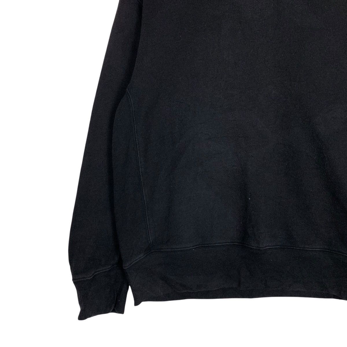 Lemaire × Uniqlo UNIQLO U LEMAIRE Black Plain Crewneck Sweatshirt #1477-C66 Size US M / EU 48-50 / 2 - 3 Thumbnail