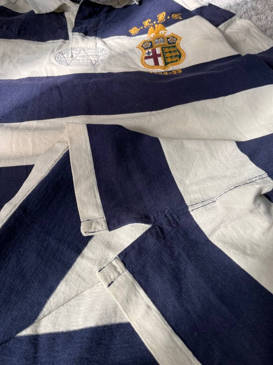 Polo Ralph Lauren × Vintage 00s Polo Ralph Lauren Long-Sleeve #5 Chief Keef Rare Size US XL / EU 56 / 4 - 8 Thumbnail