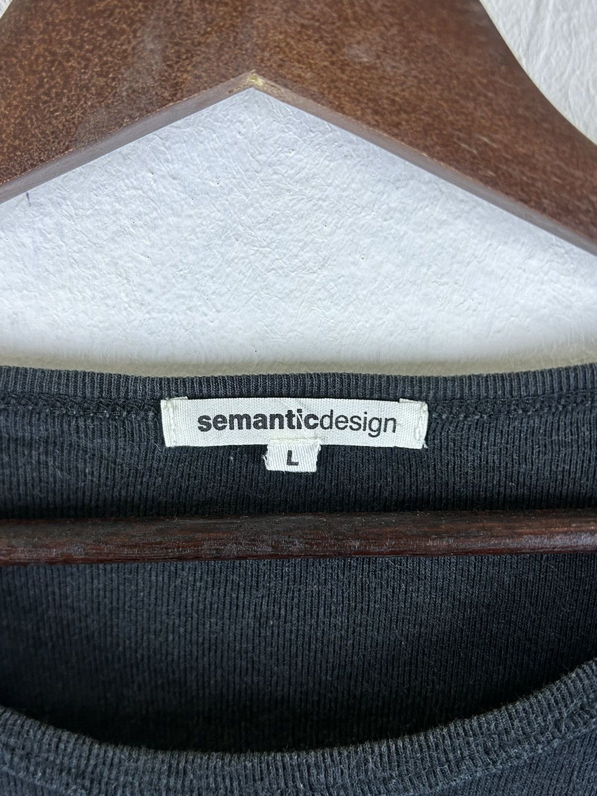 Japanese Brand Vintage 2000s SemanticDesign Poem Hysteric Style Tee Size US L / EU 52-54 / 3 - 5 Thumbnail