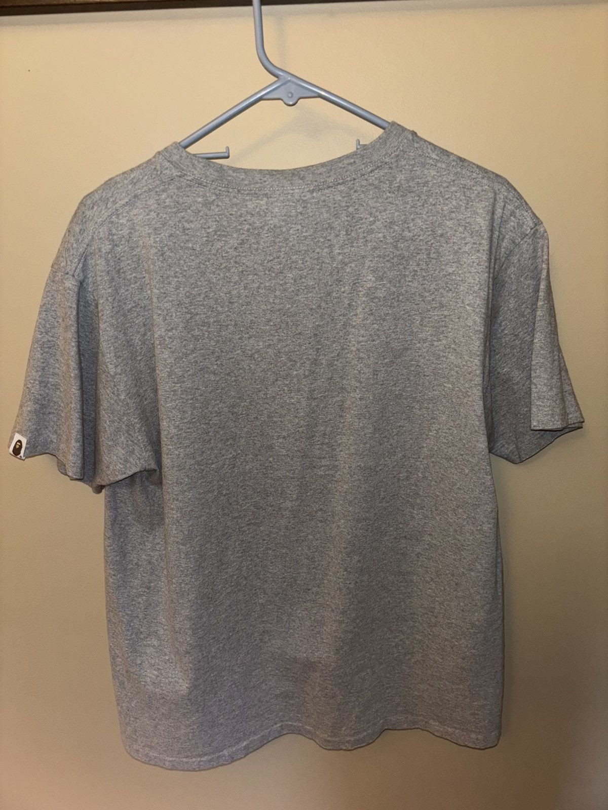 Bape Bape grey shark tee Size US L / EU 52-54 / 3 - 6 Thumbnail