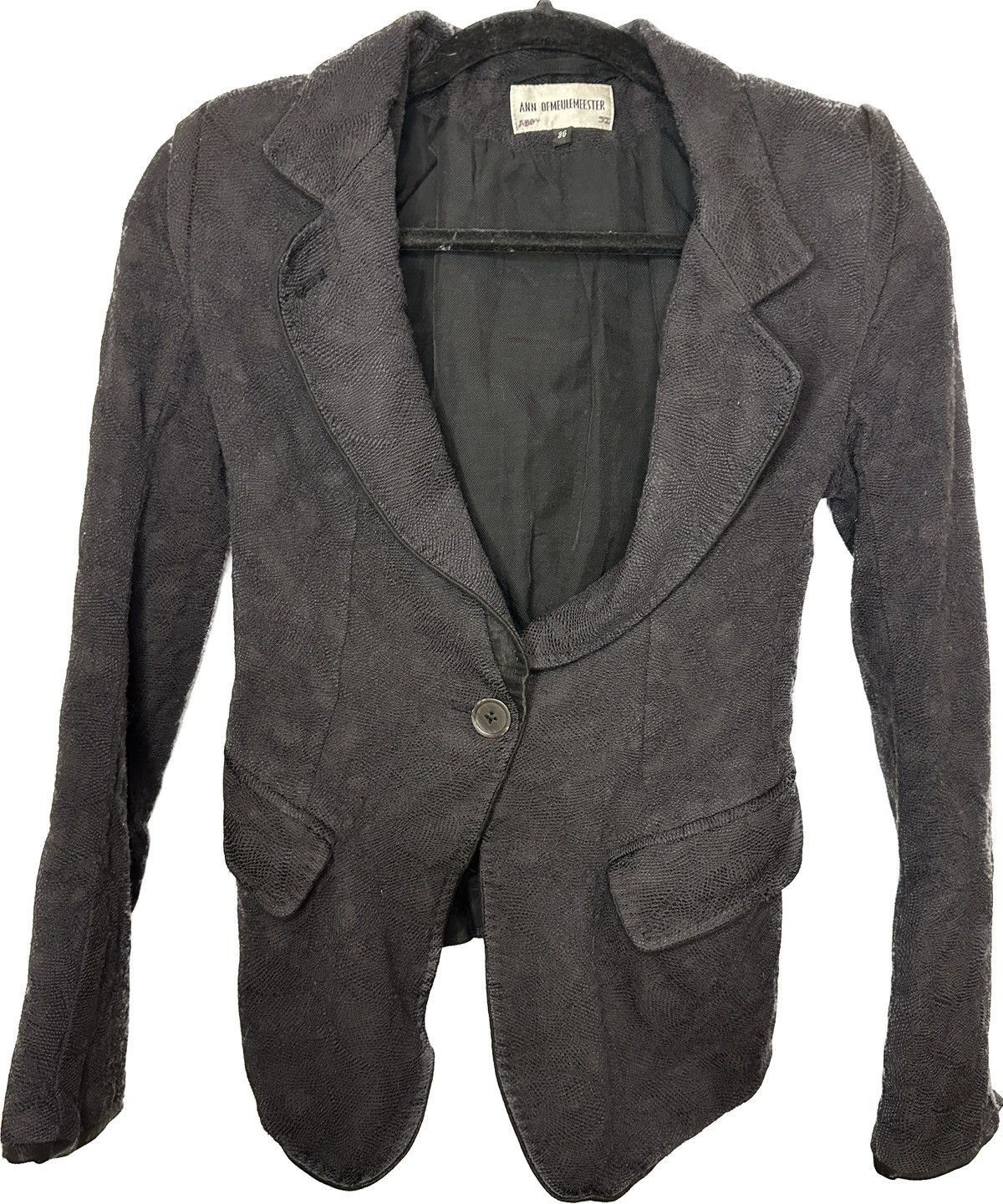 Ann Demeulemeester Ann Demeulemester Blazer Size: XS / 36 Size XS / US 0-2 / IT 36-38 - 1 Thumbnail