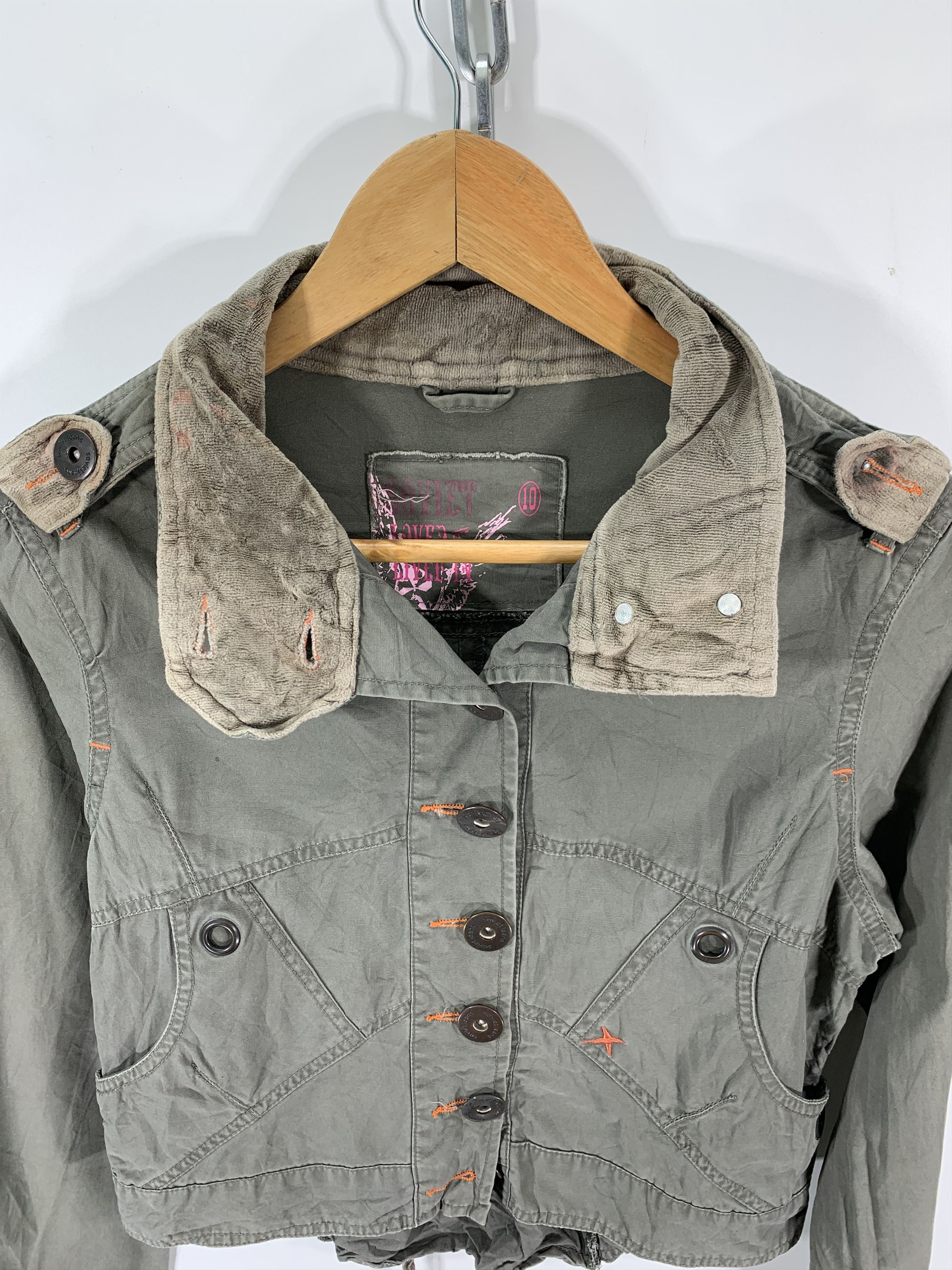 Japanese Brand × Seditionaries × Vintage Vintage Soviet Bondage Cropped Jacket Size S / US 4 / IT 40 - 7 Thumbnail