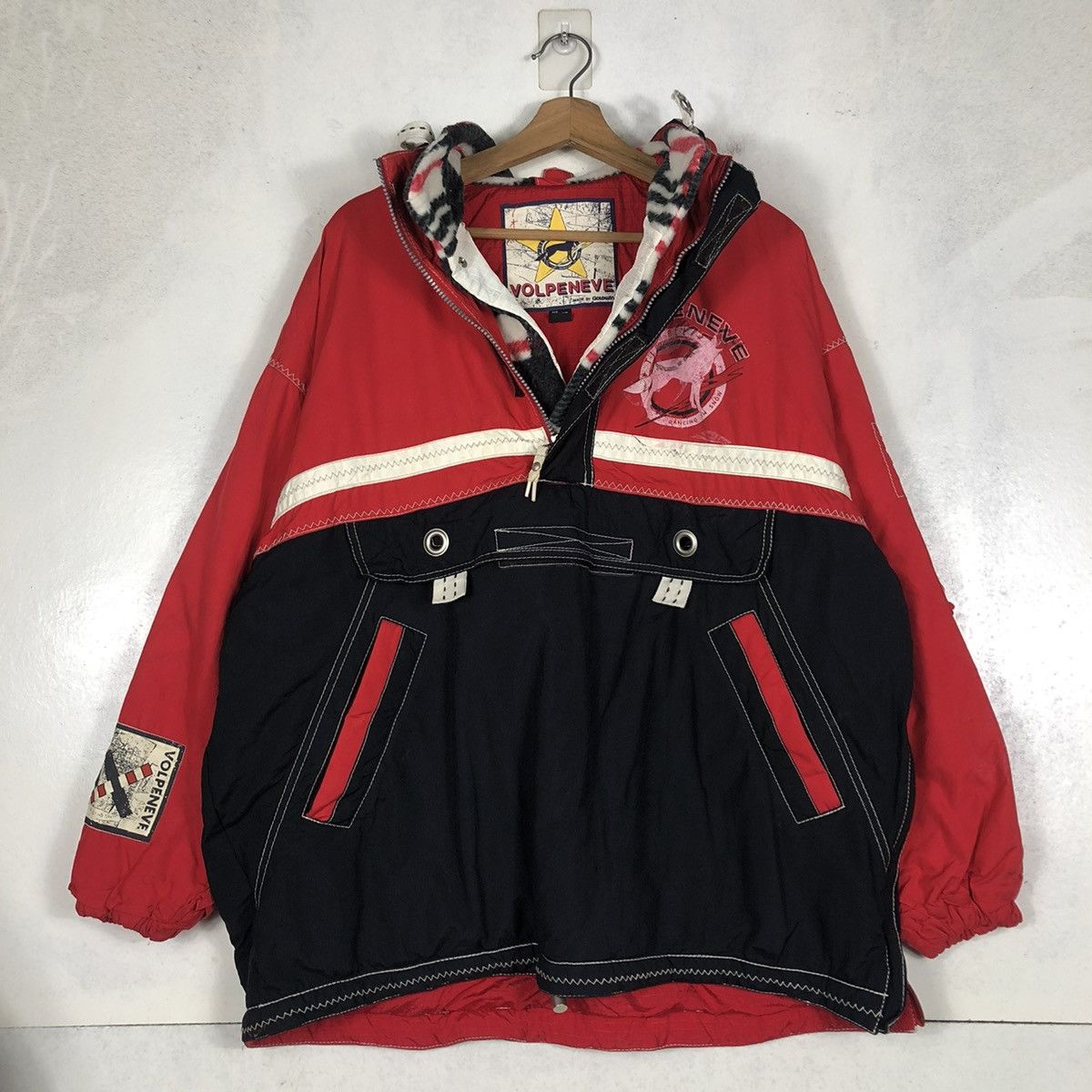 Japanese Brand × Vintage 📌VINTAGE ANORAK SKI JACKET VOLPENEVE JAPAN ART DESIGN Size US L / EU 52-54 / 3 - 16 Thumbnail