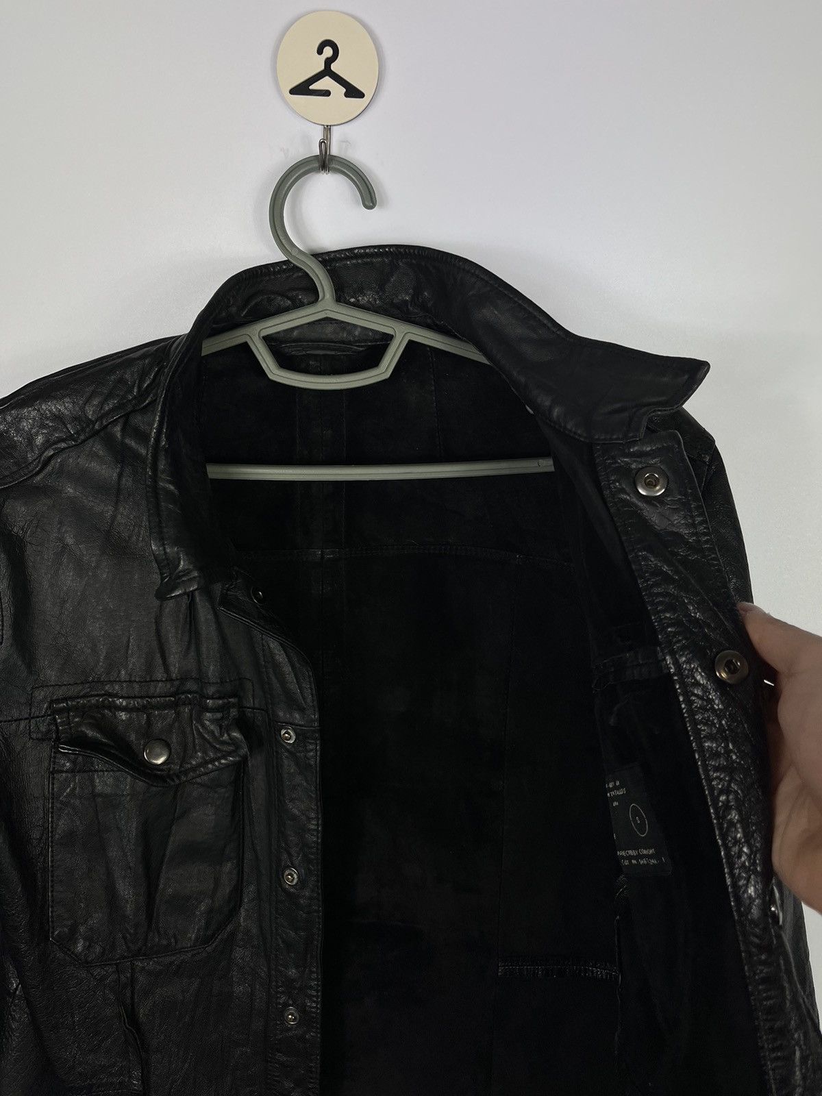 Allsaints Vintage Allsaints Spitalfields leather jacket Size S / US 4 / IT 40 - 2 Thumbnail