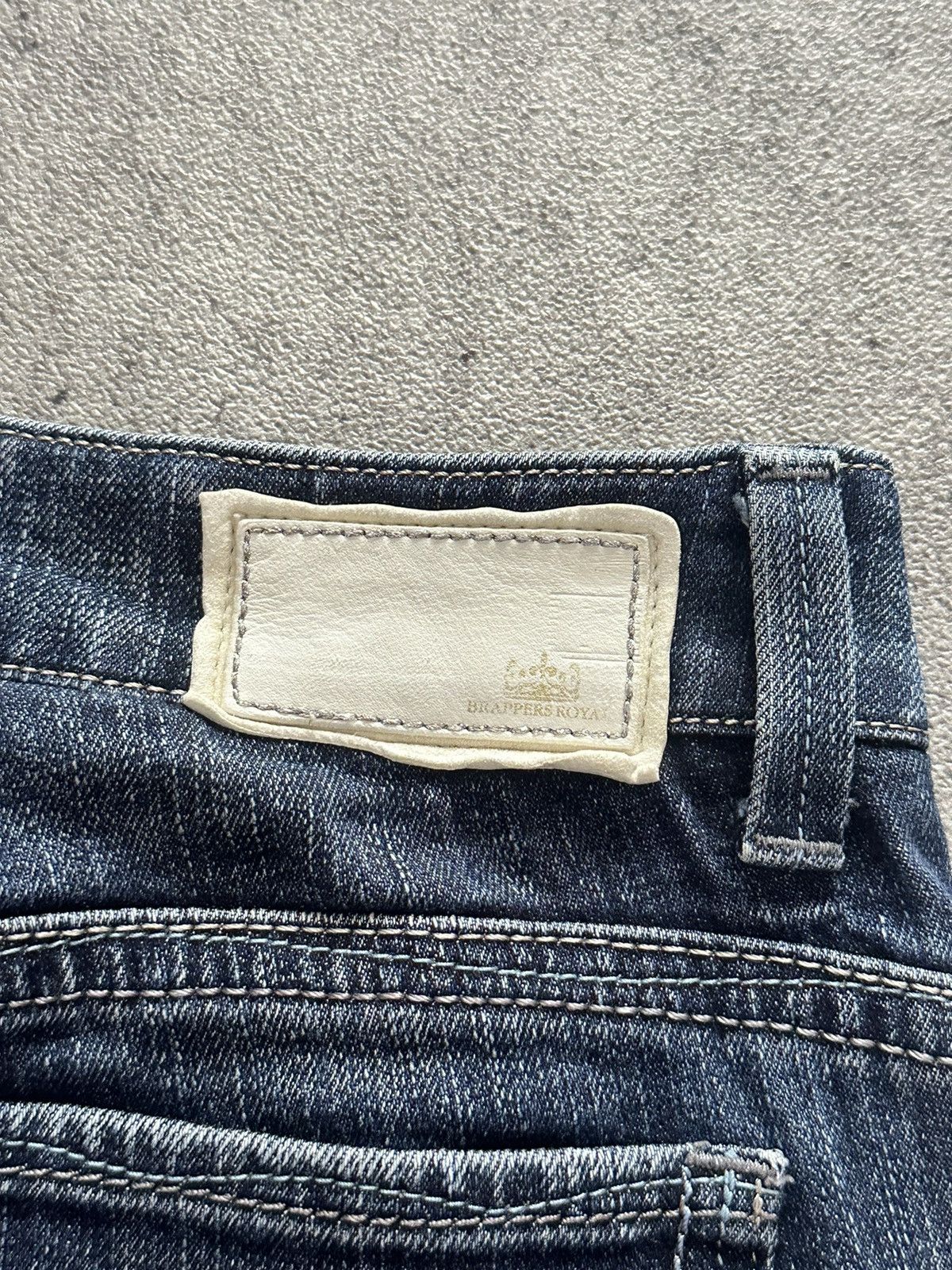 Tornado Mart 2000s Japanese Brappers Flared Washed Denim Jeans Lgb Size US 26 / EU 42 - 7 Thumbnail