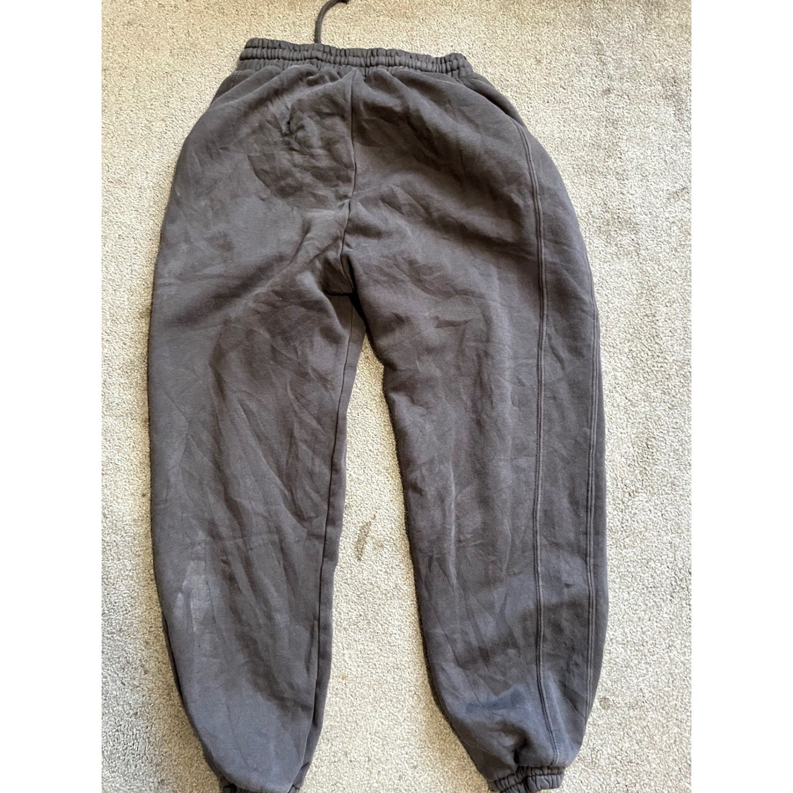 Zara Zara Sweatpants Joggers Womens Size small Elastic Stretch Wait Dark Gray Sweatpants Zara Womens Small Gray Athletic Size 28" / US 6 / IT 42 - 3 Thumbnail