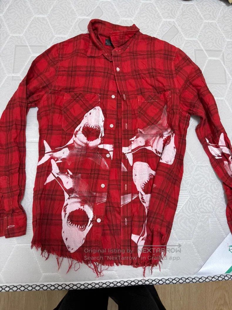 Amiri Amiri Size L Destroy a shirt Size US L / EU 52-54 / 3 - 1 Thumbnail