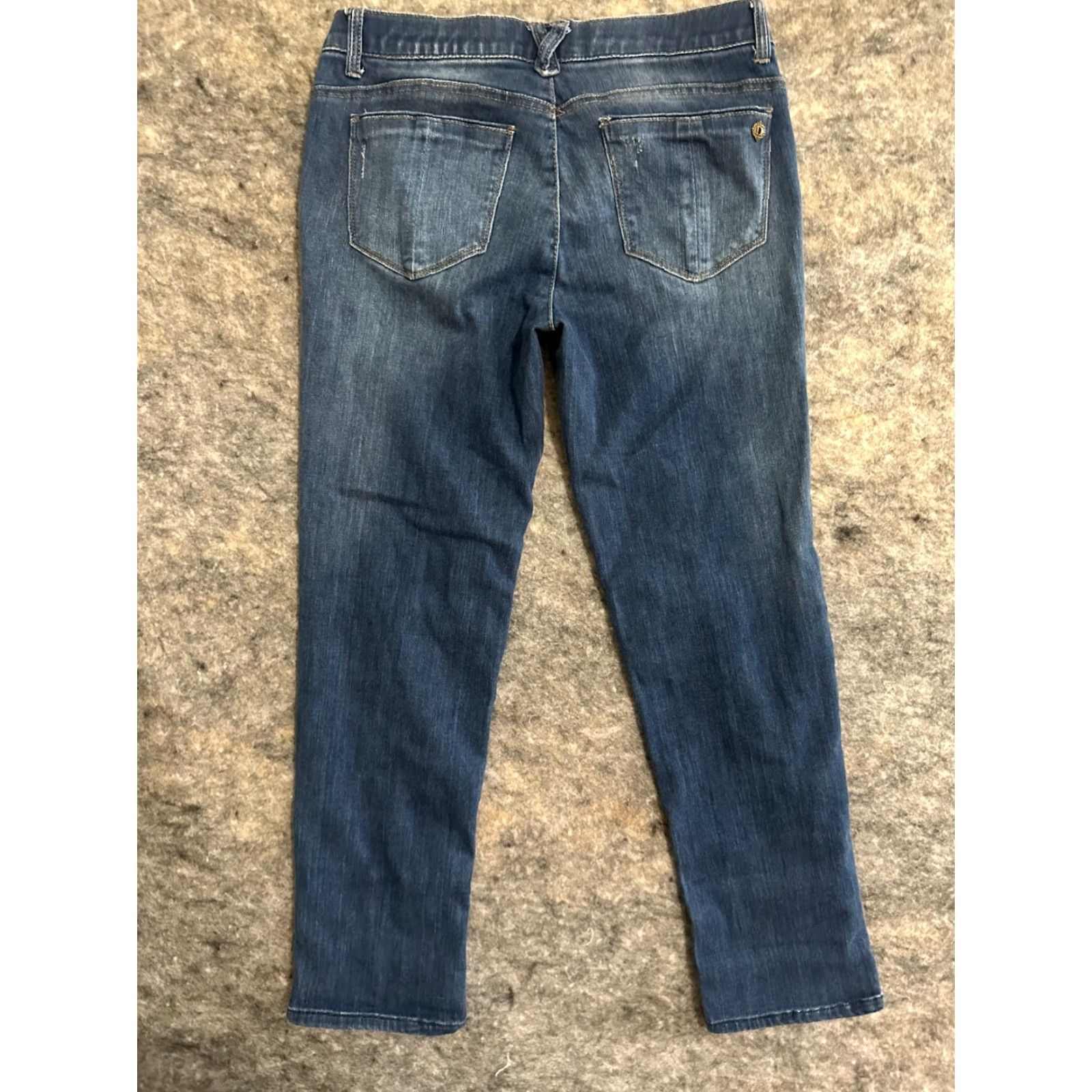 Vintage DEMOCRACY Womens Denim Blue Ankle Jeans SIZE 4 AB Solution Size 27" / US 4 / IT 40 - 3 Thumbnail