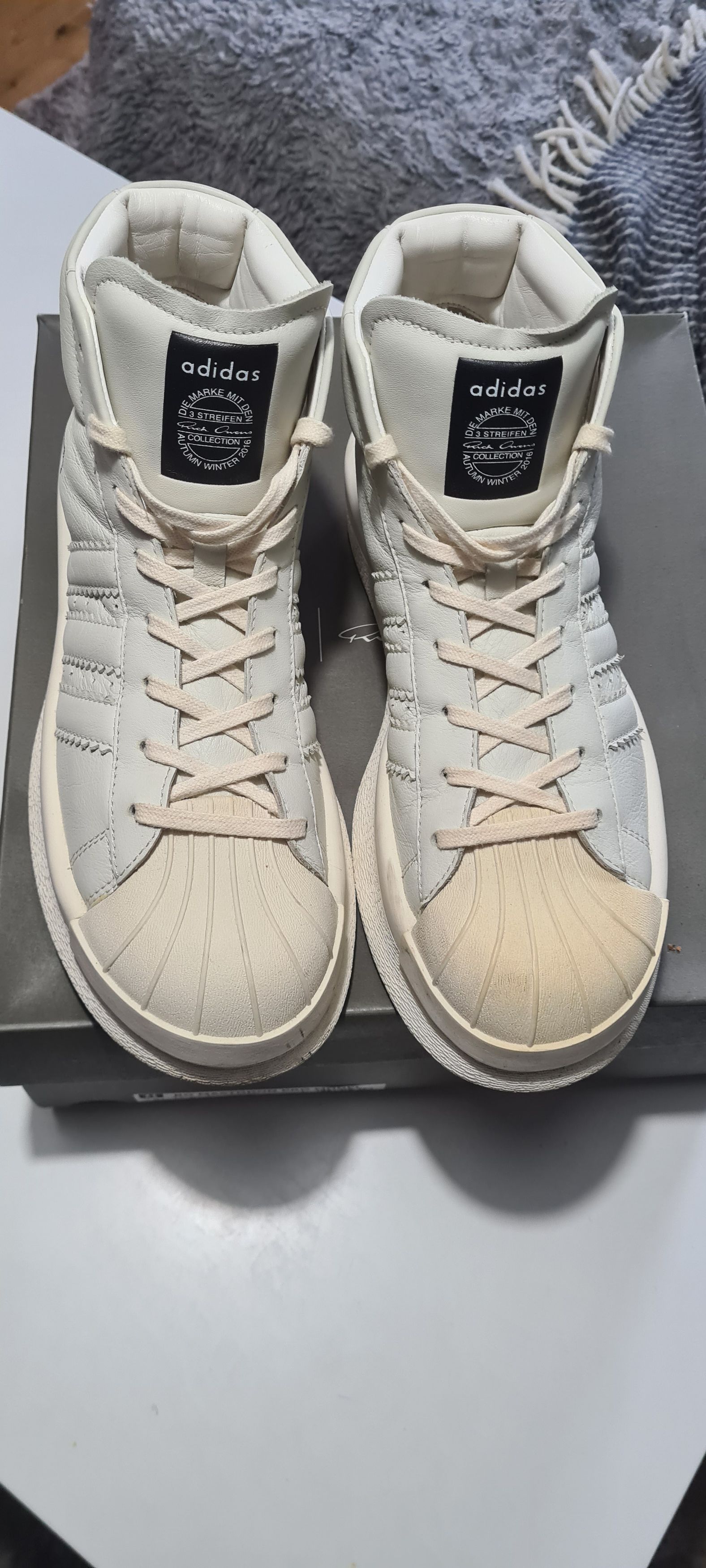 Adidas × Rick Owens Rick Owens x Adidas MASTODON Pro Size US 9.5 / EU 42-43 - 2 Thumbnail