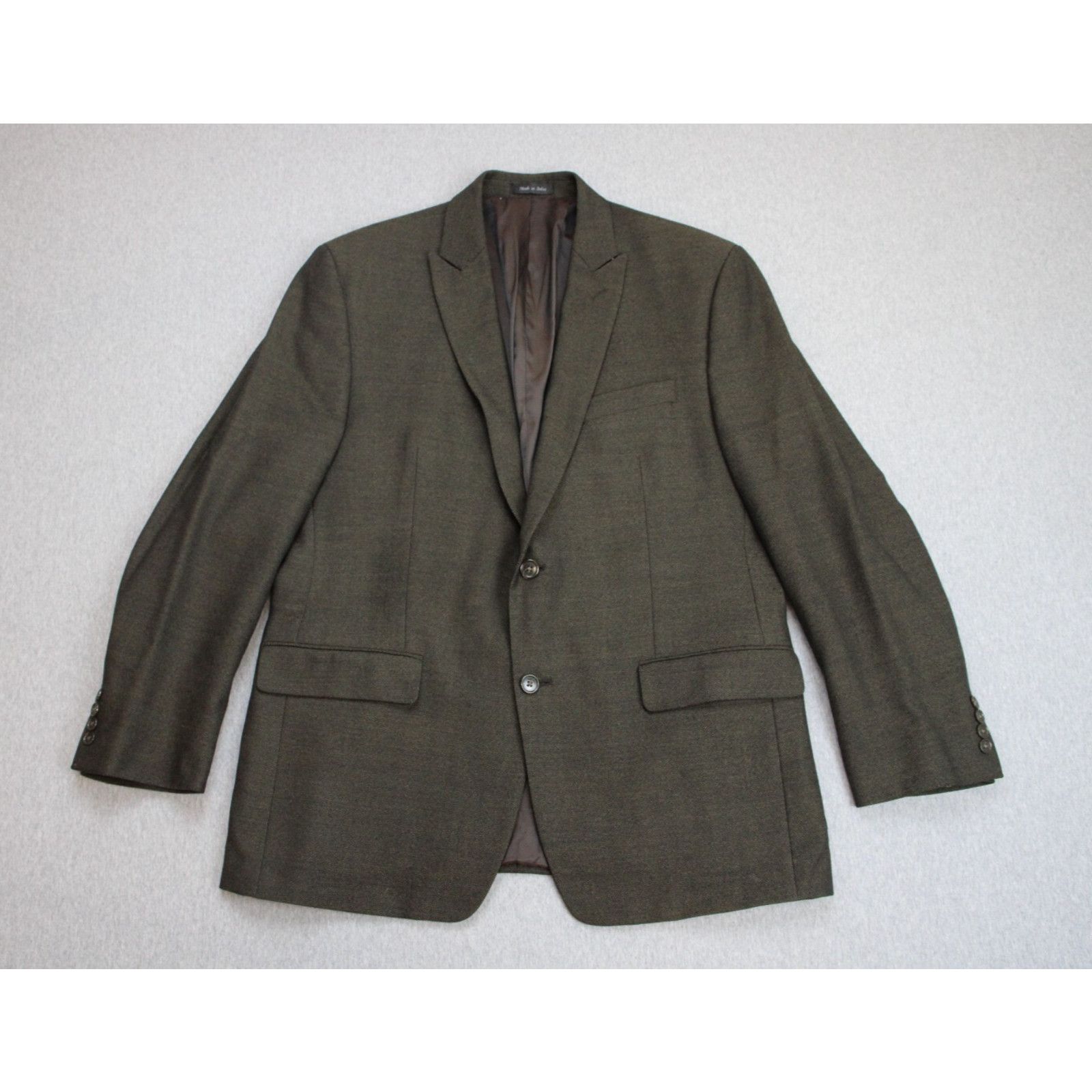 Calvin Klein Calvin Klein Blazer Mens 42R Wool Lined 2 Button Size 42R - 1 Thumbnail