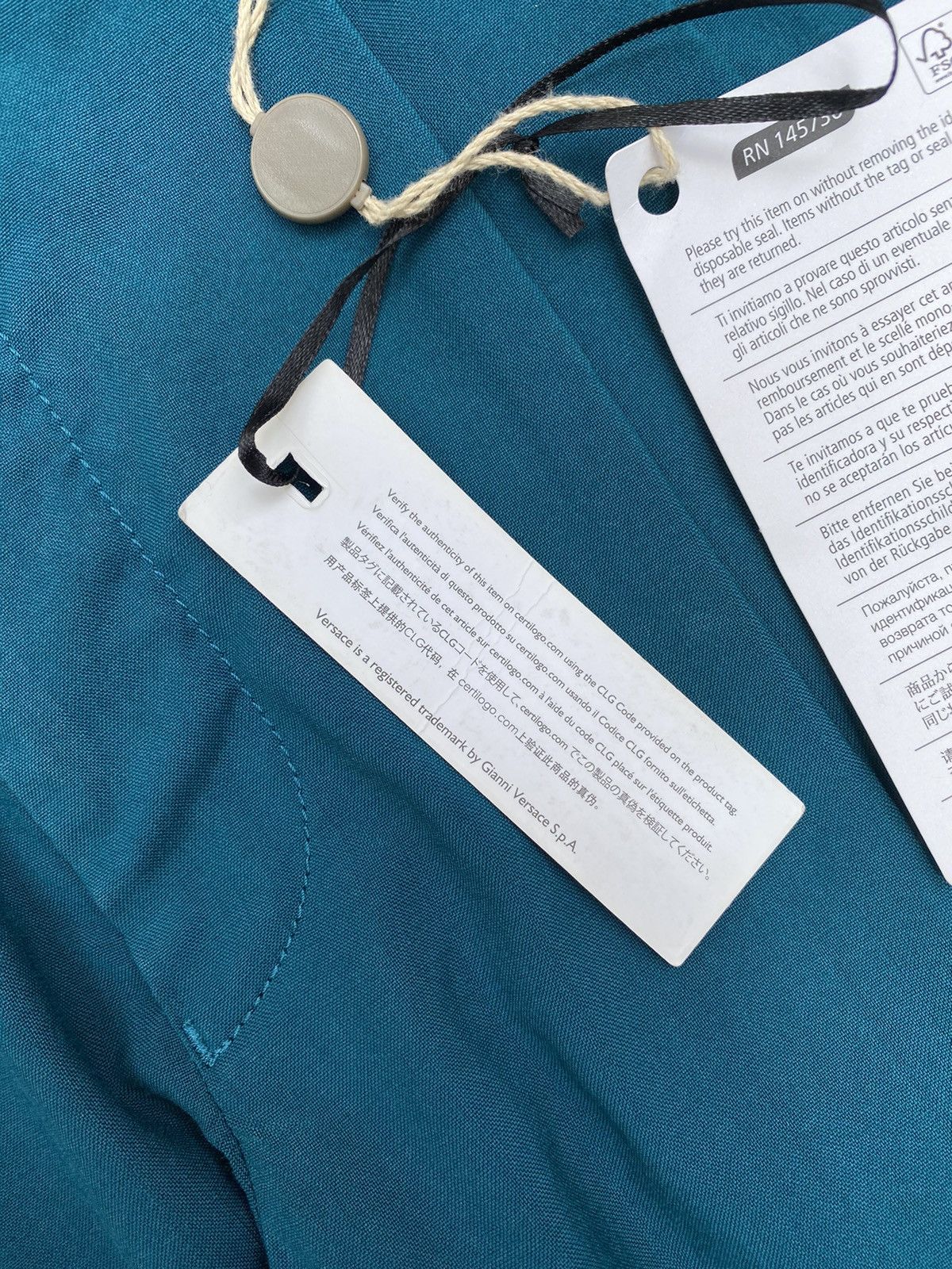 Versace 2014 Versace Wool Trousers Size US 32 / EU 48 - 7 Thumbnail