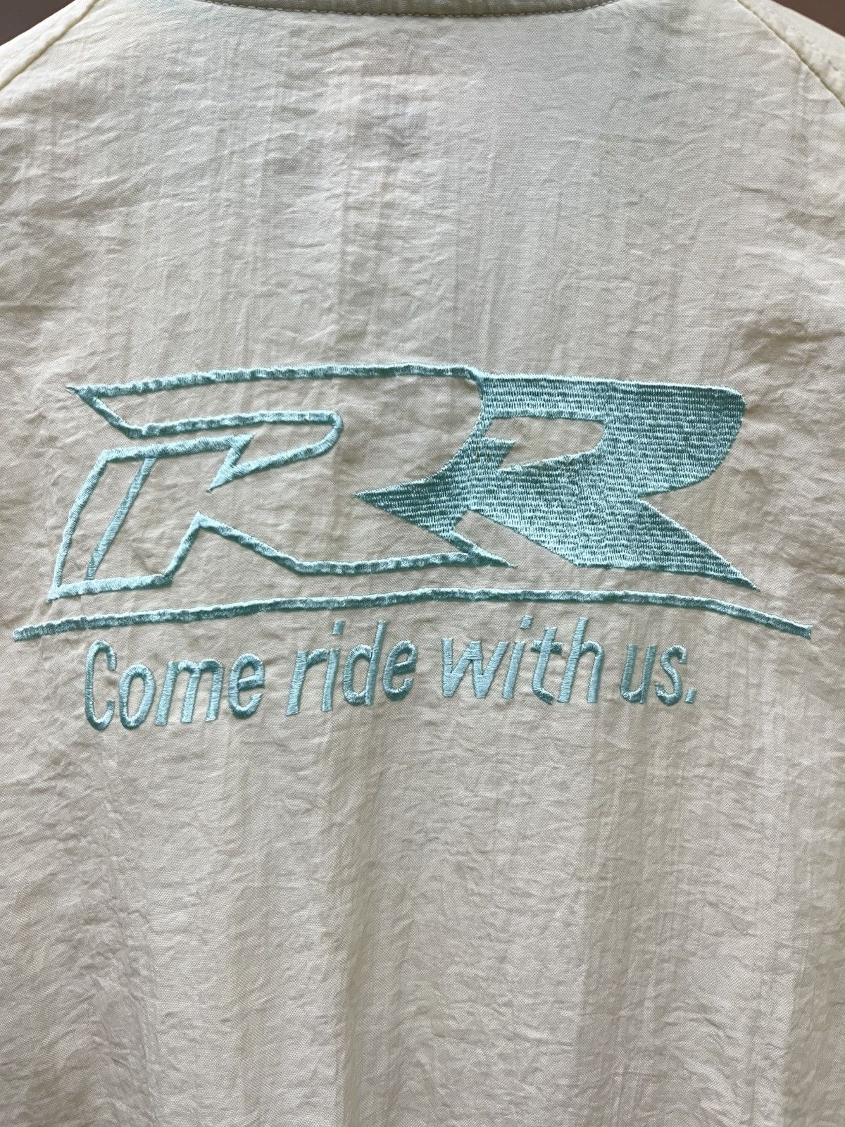 Honda VINTAGE 90's HONDA “COME RIDE WITH US” BOMBER JACKET Size US L / EU 52-54 / 3 - 3 Thumbnail