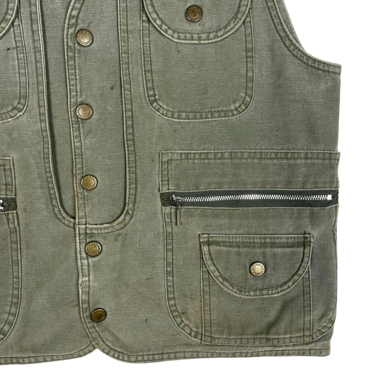 Japanese Brand Vintage Ruck Dam Multi Pocket Utility Vest Size US M / EU 48-50 / 2 - 5 Thumbnail
