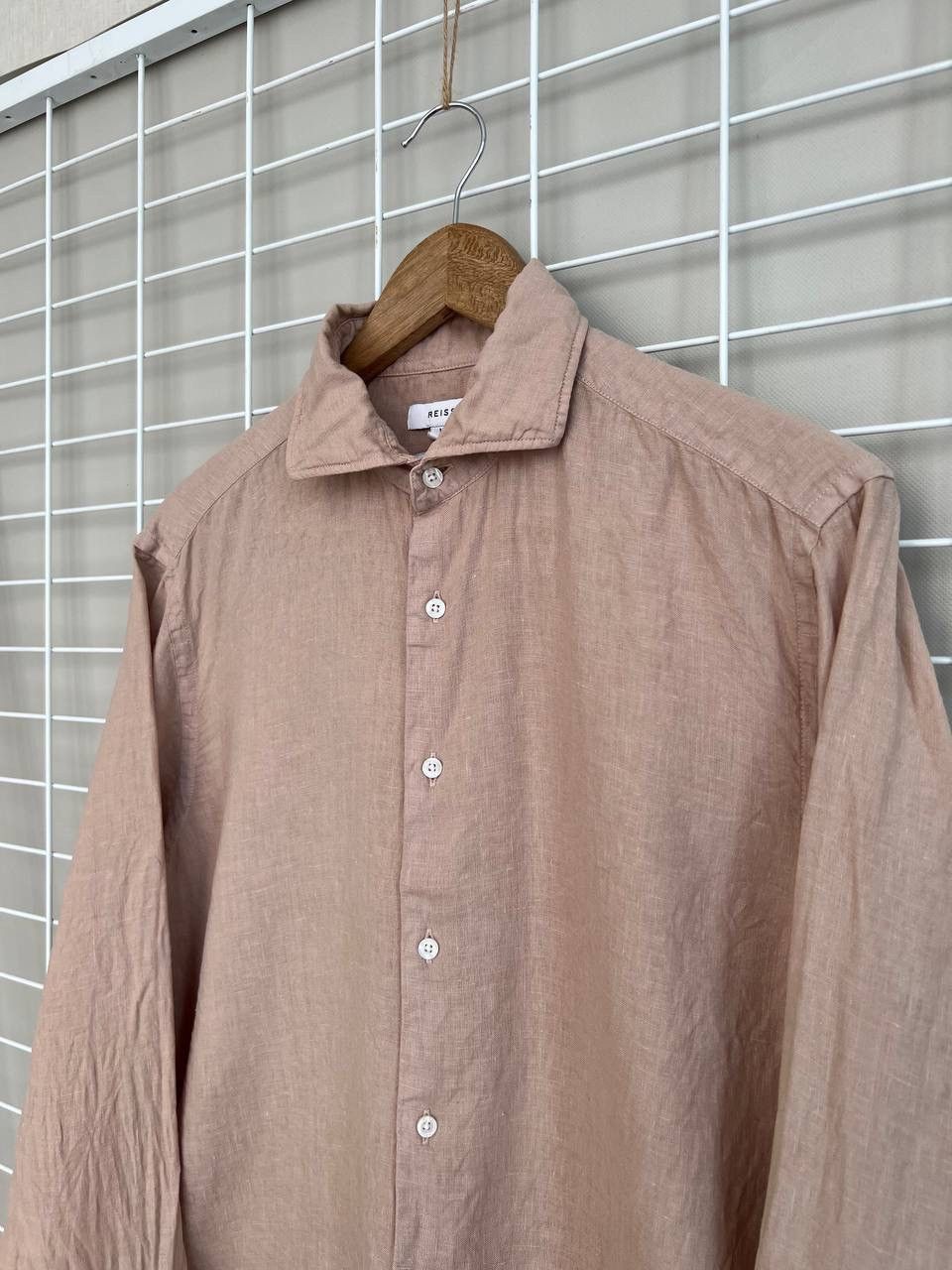 Reiss Reiss Ruban Linen Button Shirt Mens Size M Regular Fit Size US M / EU 48-50 / 2 - 4 Thumbnail