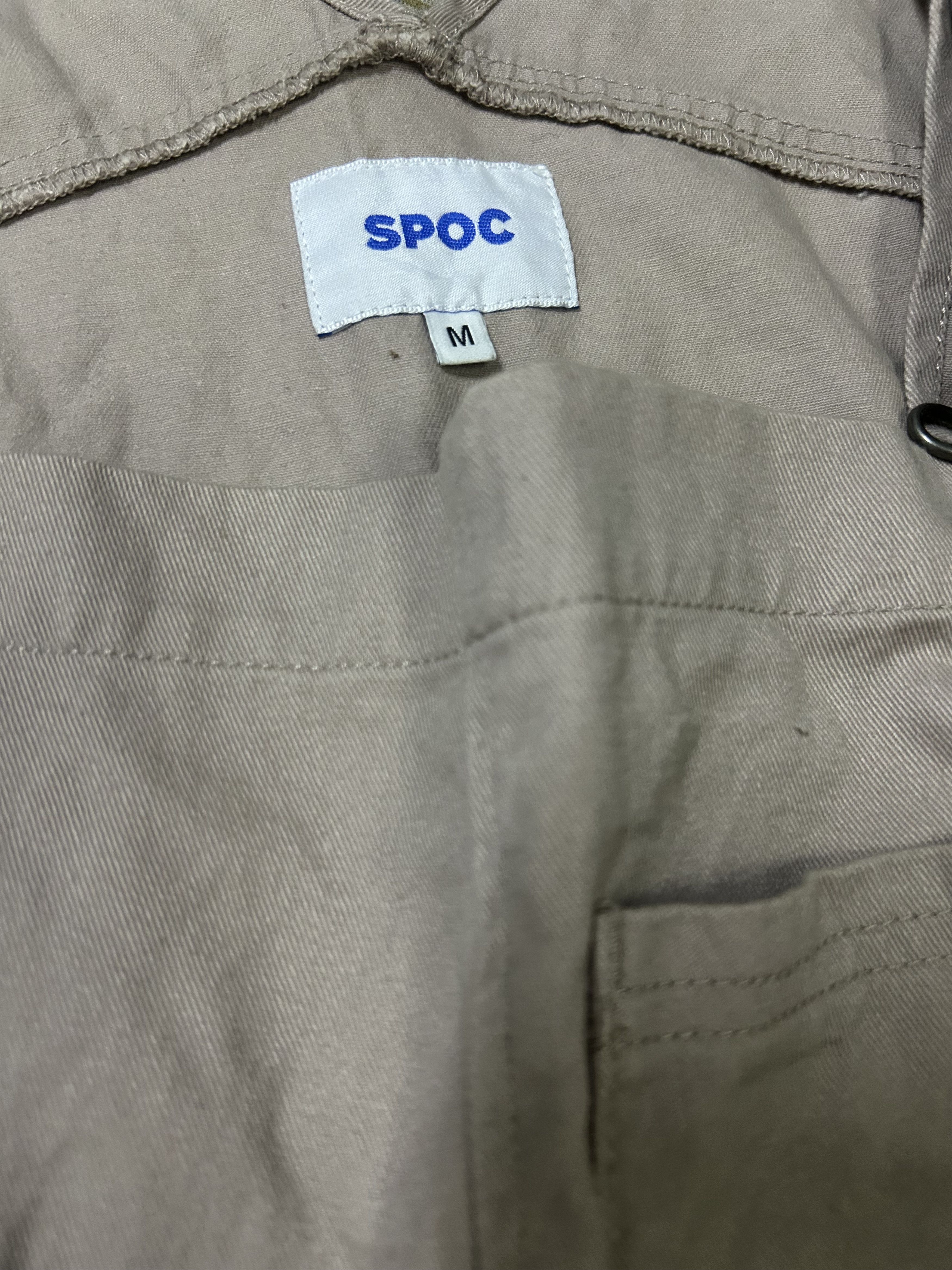 Japanese Brand Spoc Overall Double knee streetwear Baggy Design Size US 41 - 8 Thumbnail