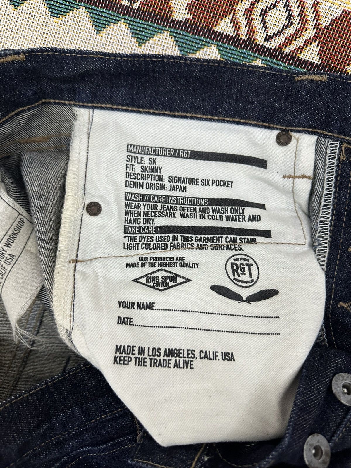 Rogue Territory Rogue Territory SK Denim Size US 30 / EU 46 - 6 Thumbnail