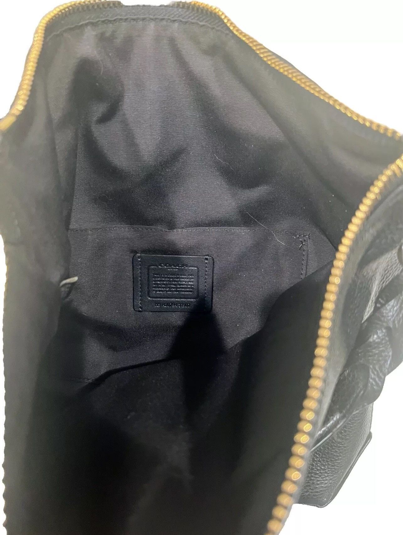 Other New CoachLuxury shoulder bag Crossbody Black Pebbled Leather Size ONE SIZE - 6 Thumbnail