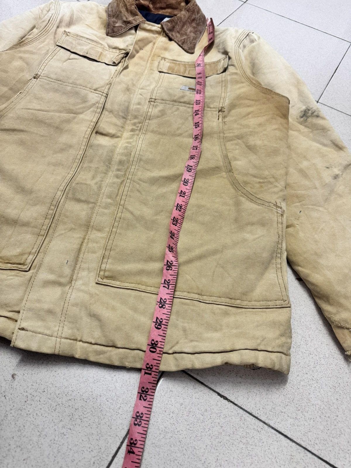 Carhartt VINTAGE 90s CARHARTT CHORE INSULATED ARCTIC JACKET Size US L / EU 52-54 / 3 - 9 Thumbnail