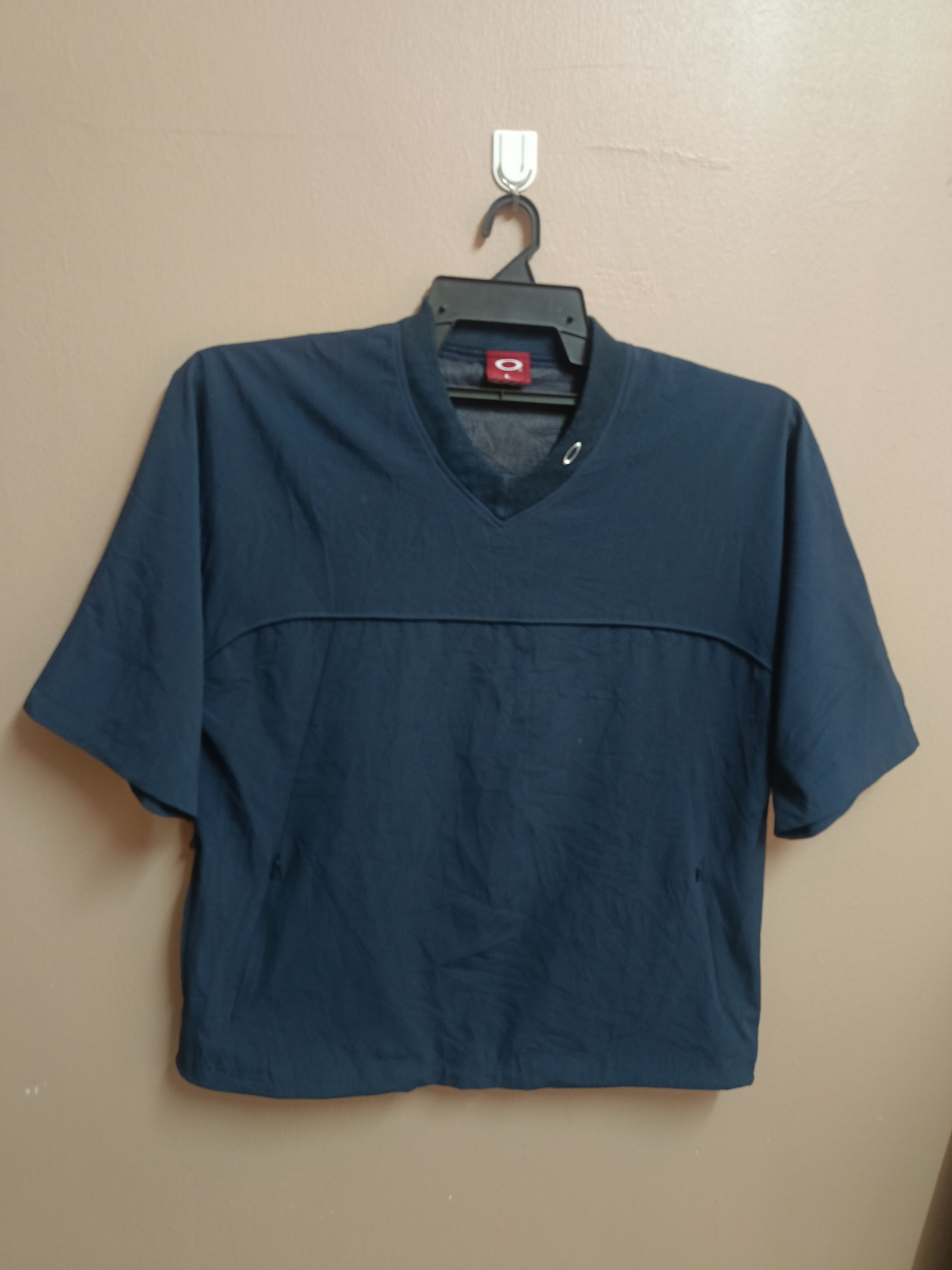 Oakley × Vintage Iconic Vtg OAKLEY Metallic Logo Stretched Tech Jacket Size US XL / EU 56 / 4 - 2 Thumbnail