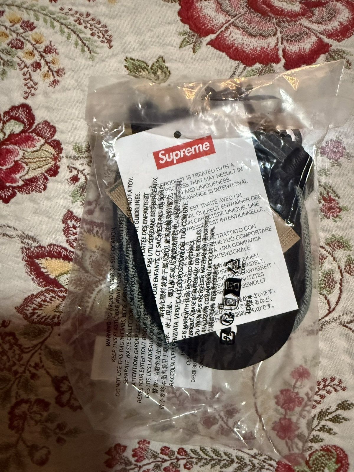 Supreme Supreme Denim Mini Utility Bag Washed Indigo Box Logo Size ONE SIZE - 9 Thumbnail