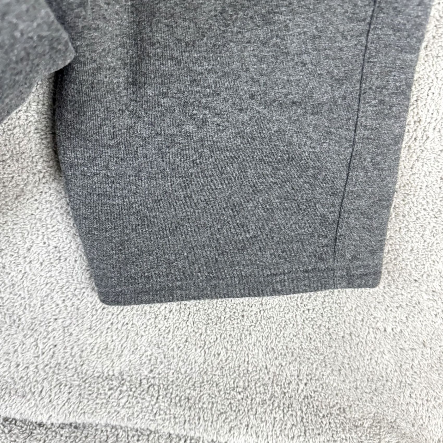 Champion Champion Sweatpants Mens Large Gray Fleece Open Bottom Elastic Waist Lounge Size US 33 - 6 Thumbnail
