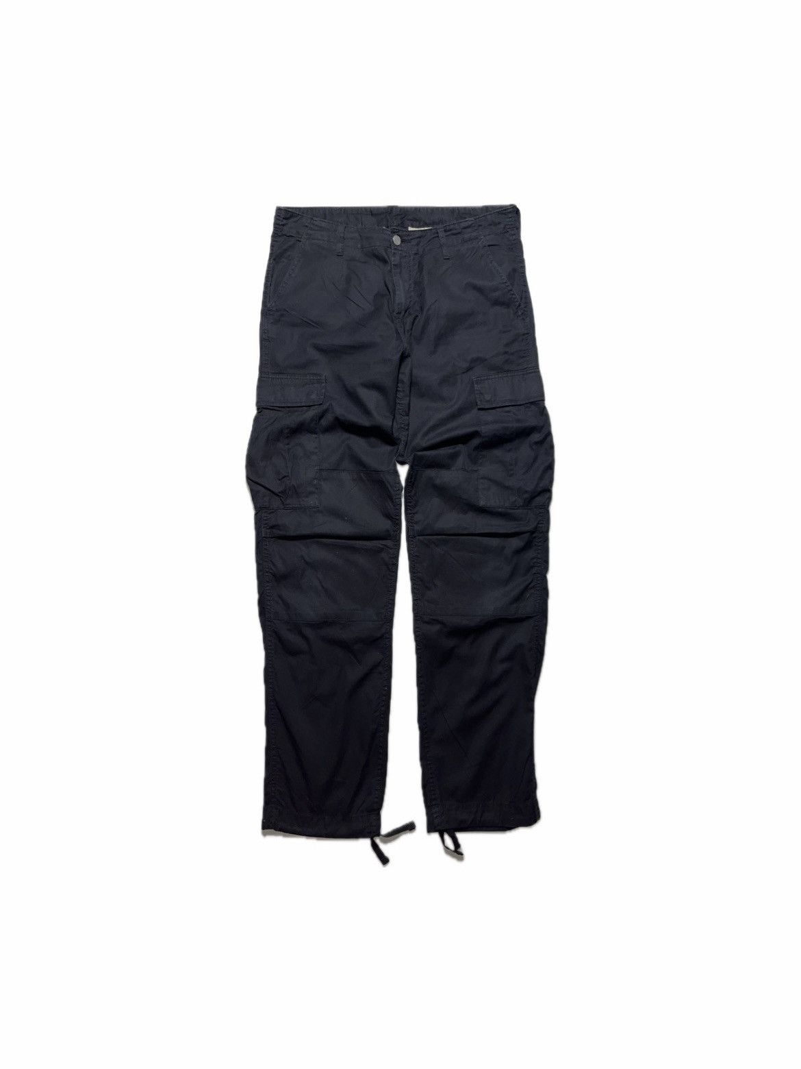 Carhartt Vintage Carhartt Cargo Black Pants Streetwear Y2K Size US 33 - 2 Thumbnail