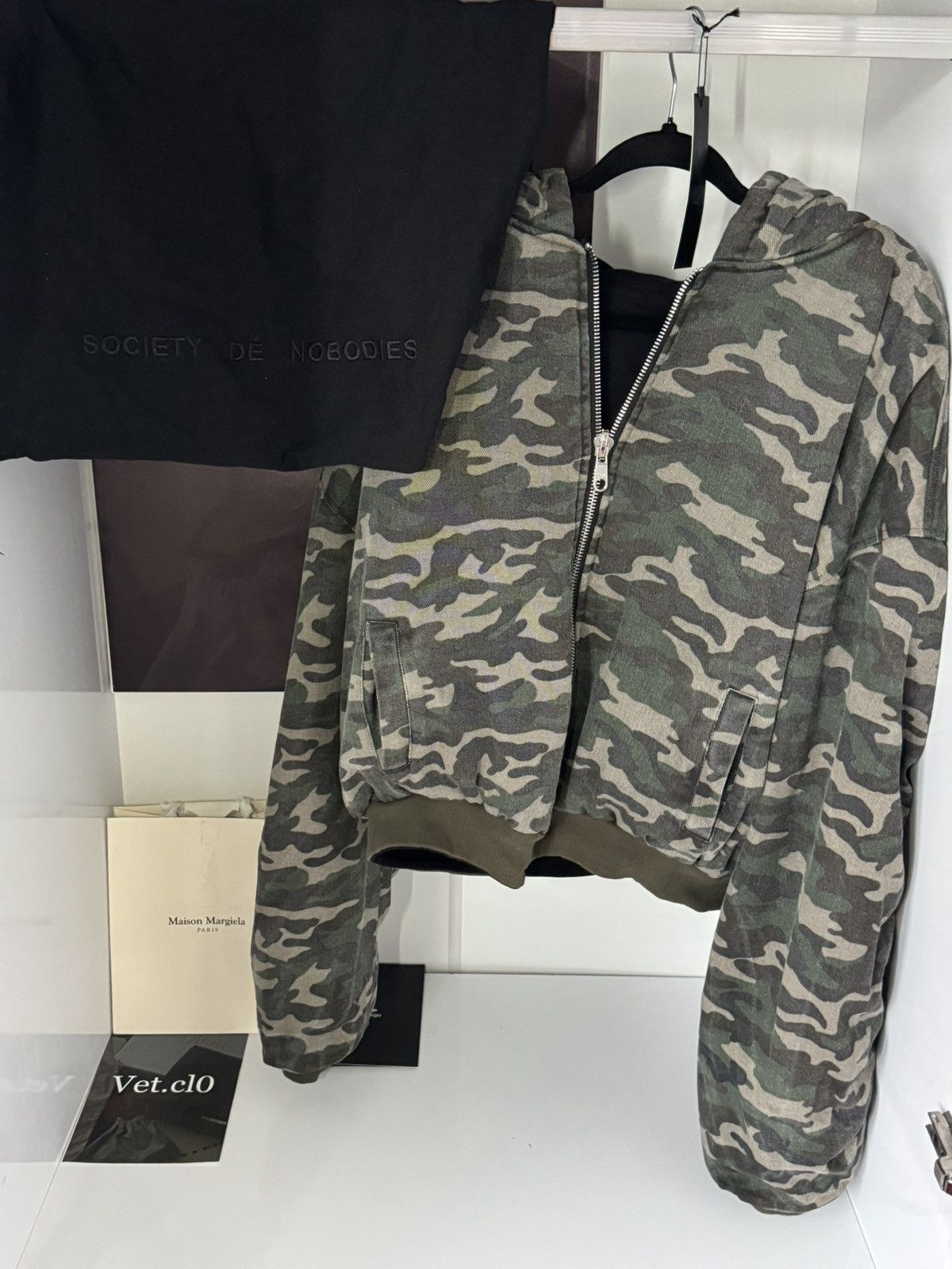 Other ✅Sosiety de nobodies reverse bomber camo black Size US L / EU 52-54 / 3 - 9 Thumbnail