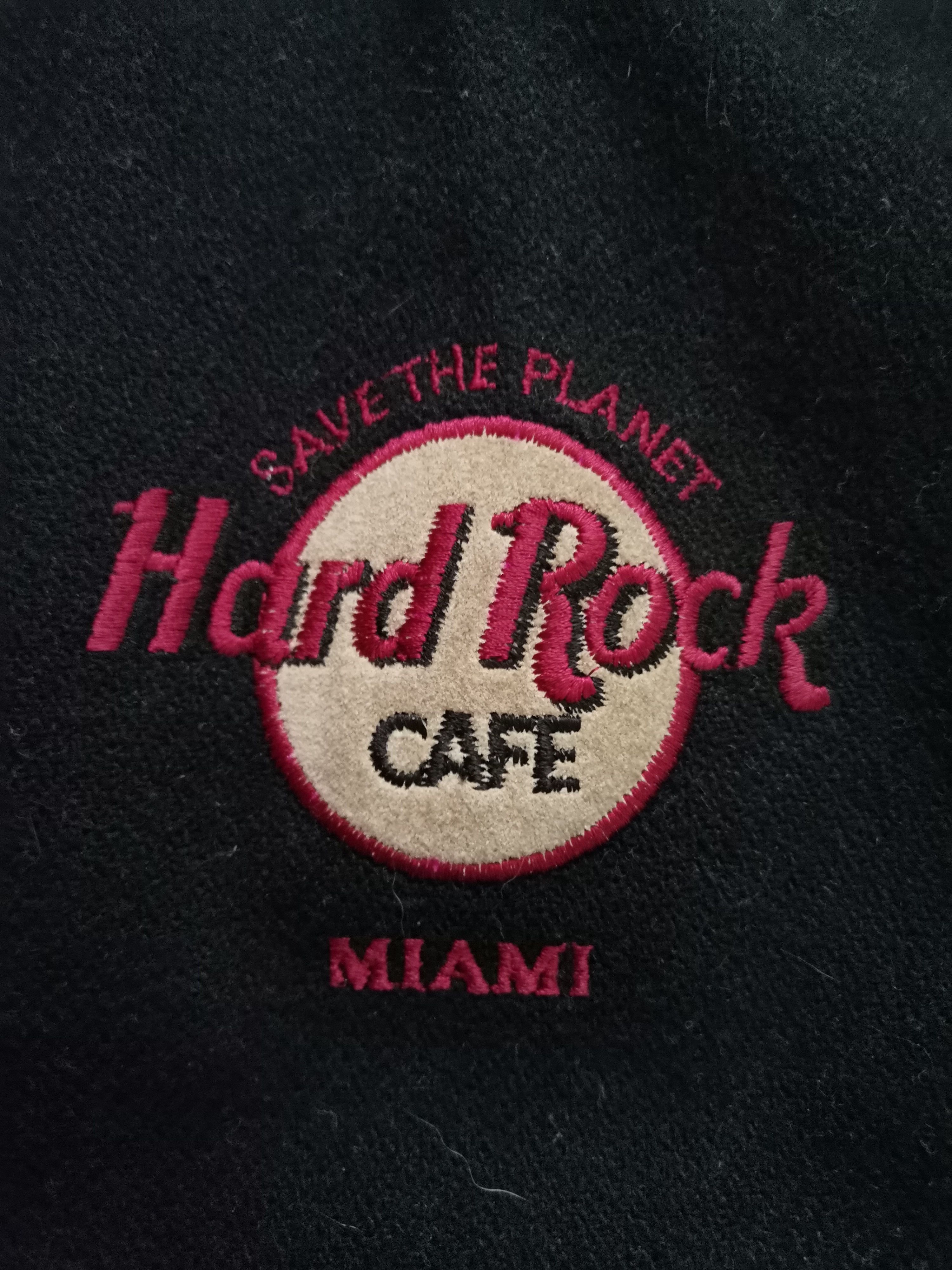Hard Rock Cafe × Vintage Vintage Hard Rock Cafe Miami Varsity Leather Jacket Size US XXL / EU 58 / 5 - 4 Thumbnail